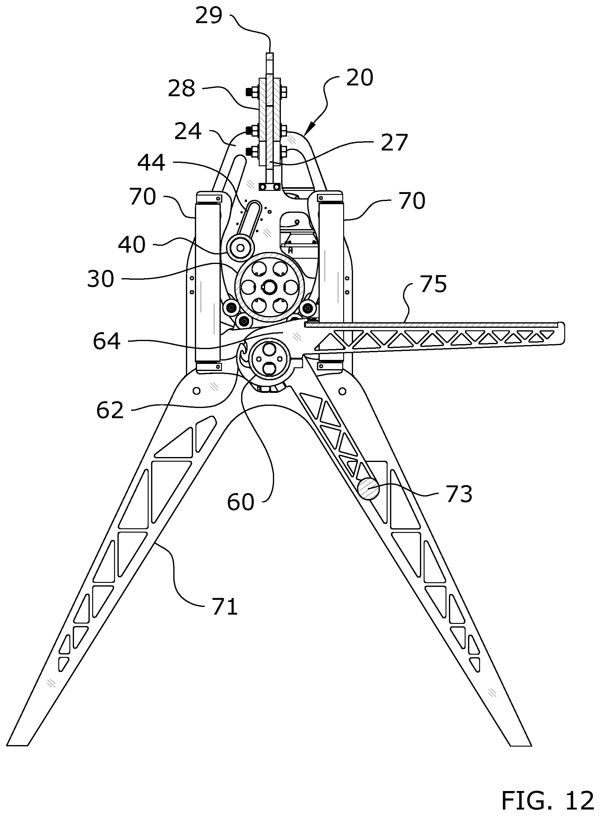 Patent US12455036 Figure 11 – CIPP liner feed roller
