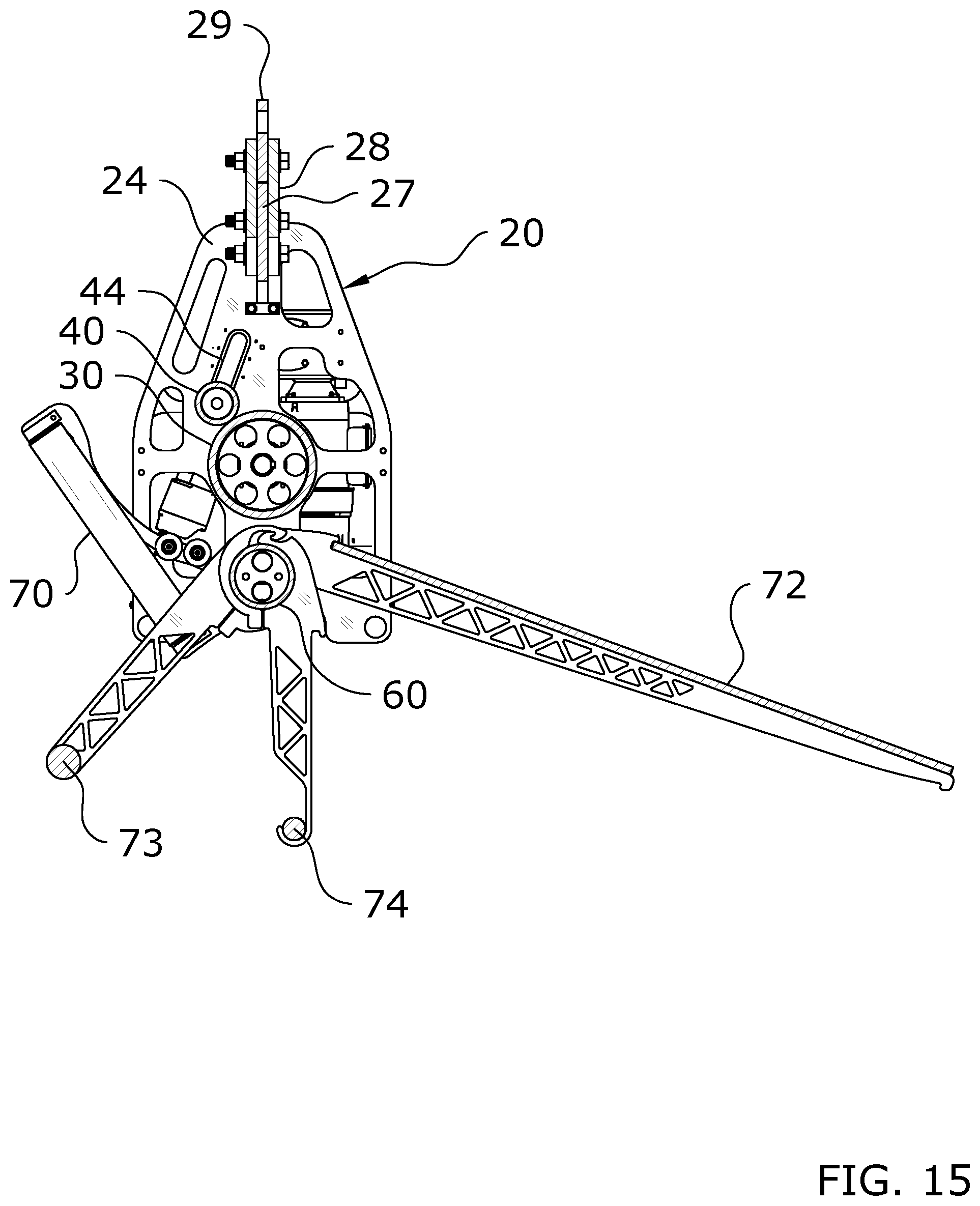Patent US12455036 Figure 14 – CIPP liner feed roller