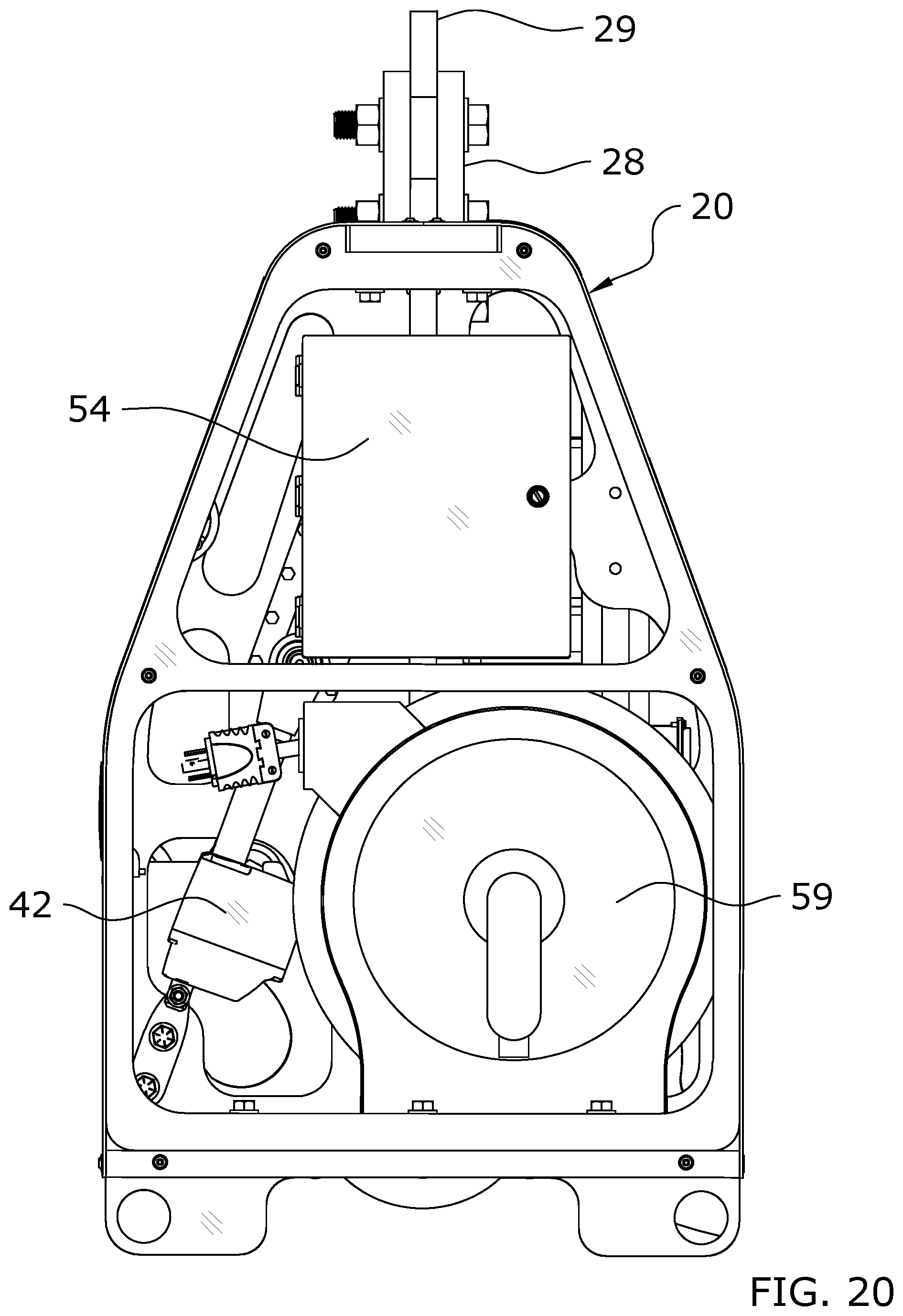 Patent US12455036 Figure 19 – CIPP liner feed roller