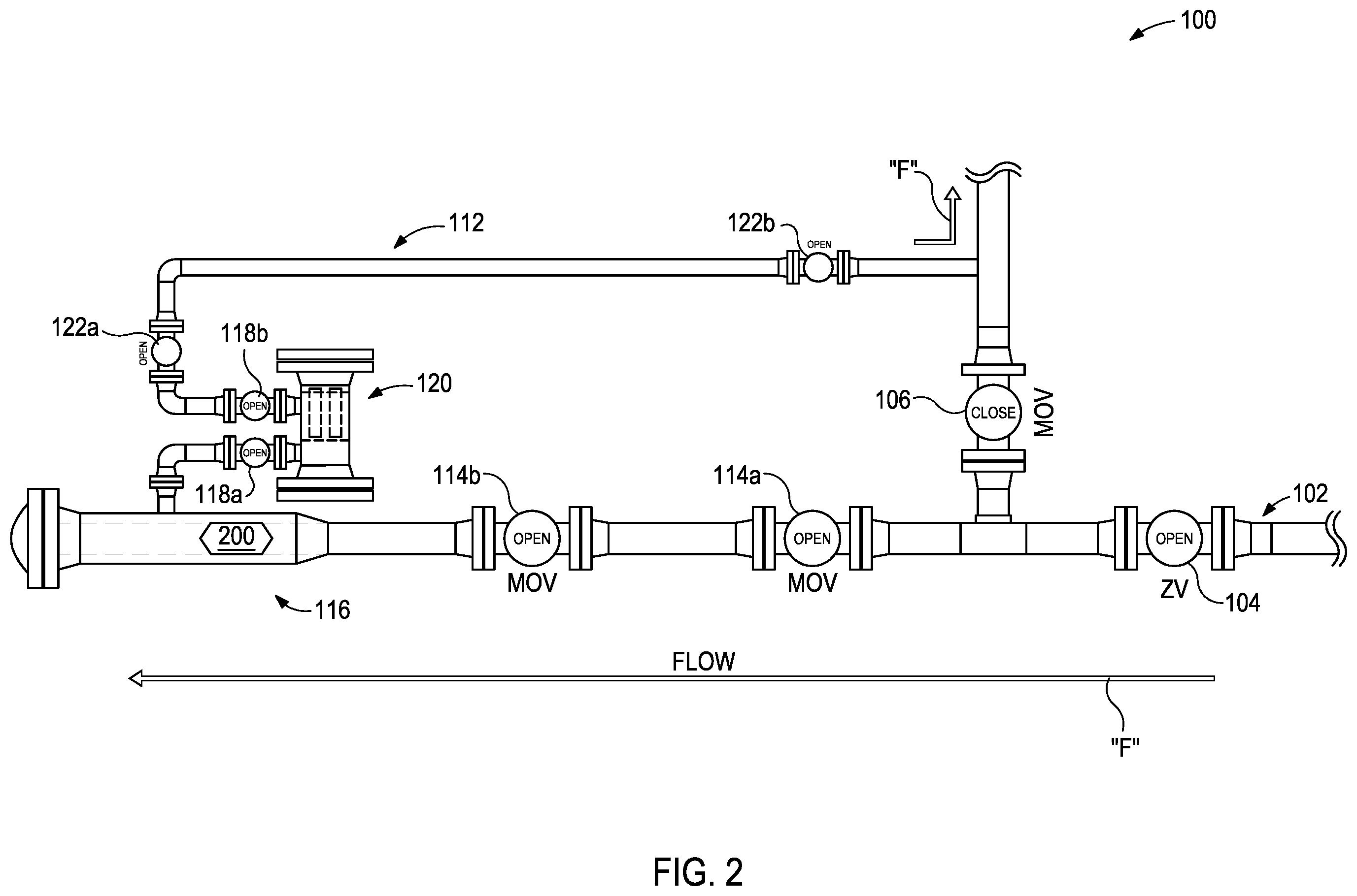 Patent US12455037 Figure 2 – Scraper receiver with filter upstream of a kicker valve