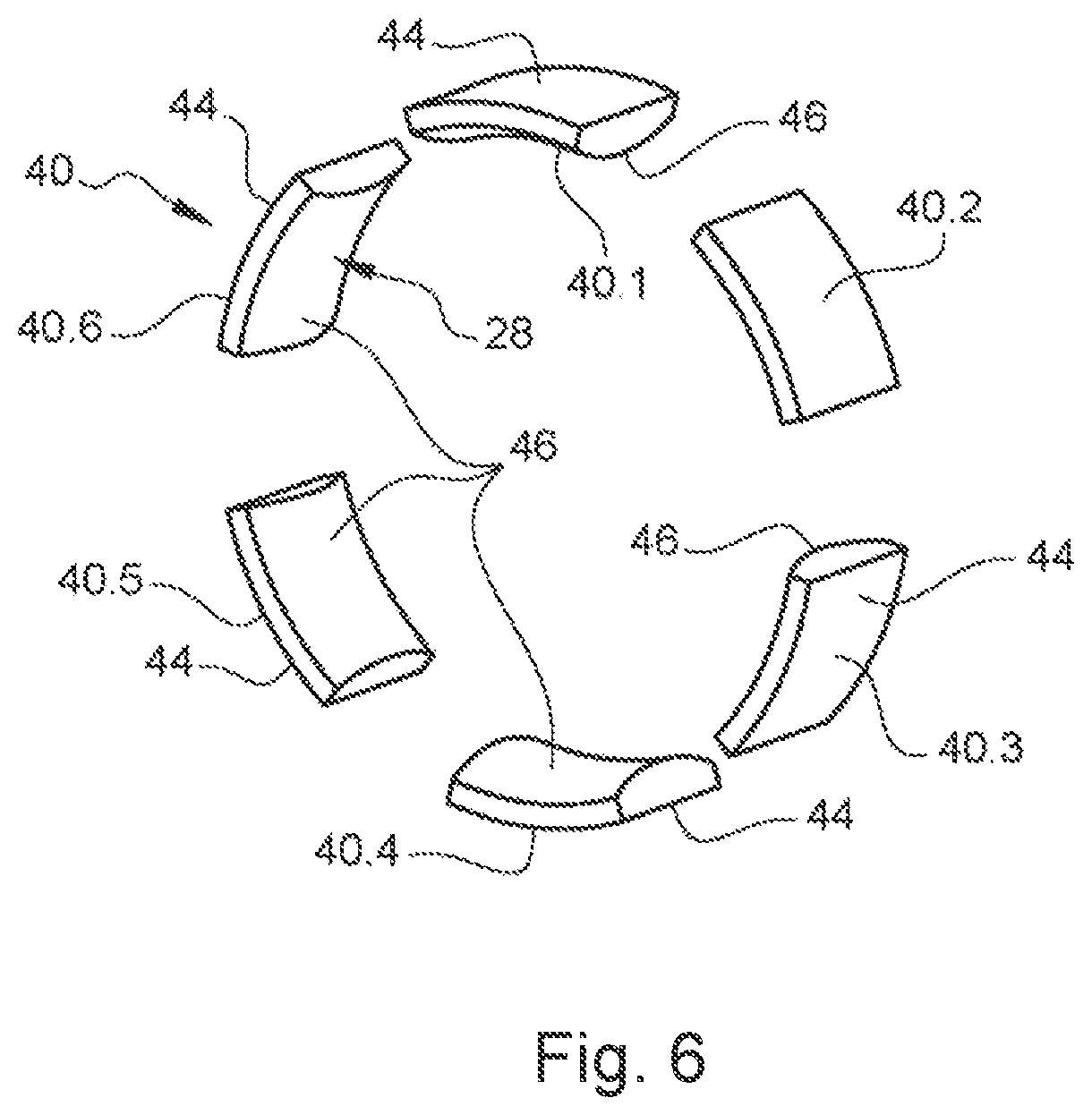 Patent US12455045 Figure 6 – Tank comprising inner and outer enclosures and at least one annular linear connection system connecting said enclosures