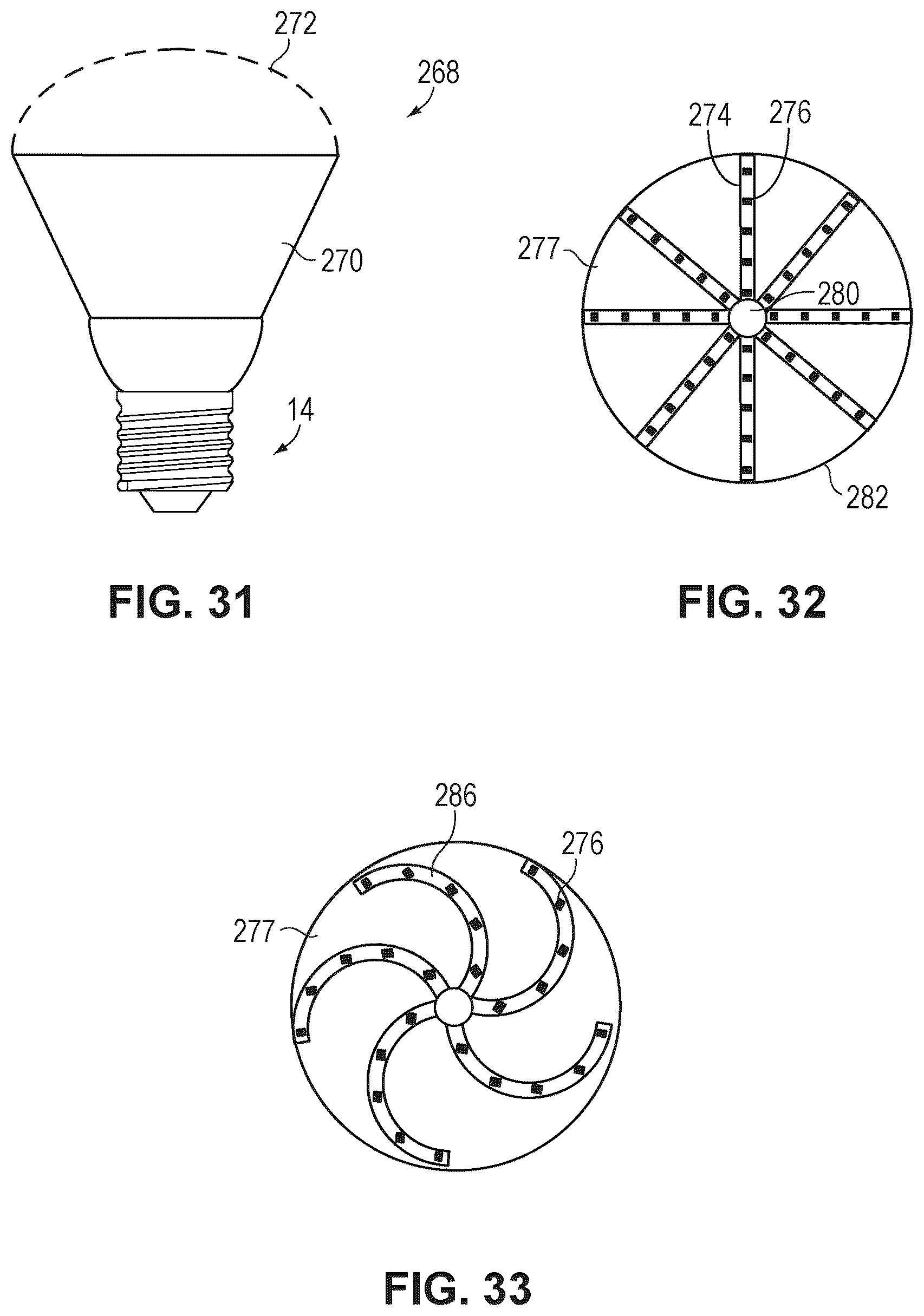 Patent US12455049 Figure 9 – Solid state lamp using light emitting strips