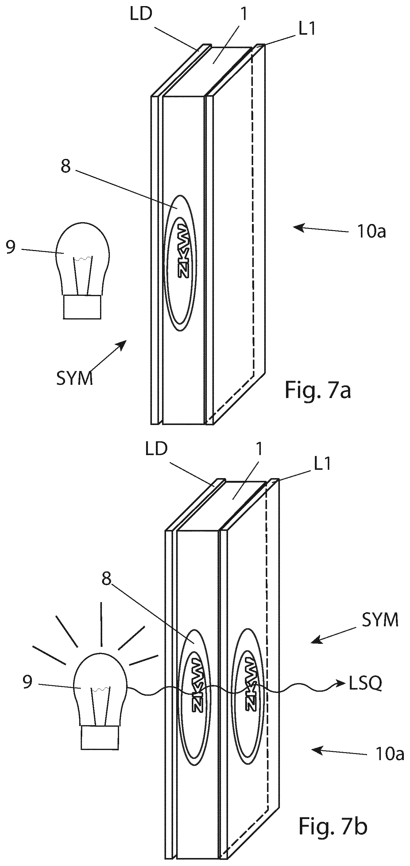 Patent US12455058 Figure 4 – Method for producing a semi-transparent motor-vehicle design element