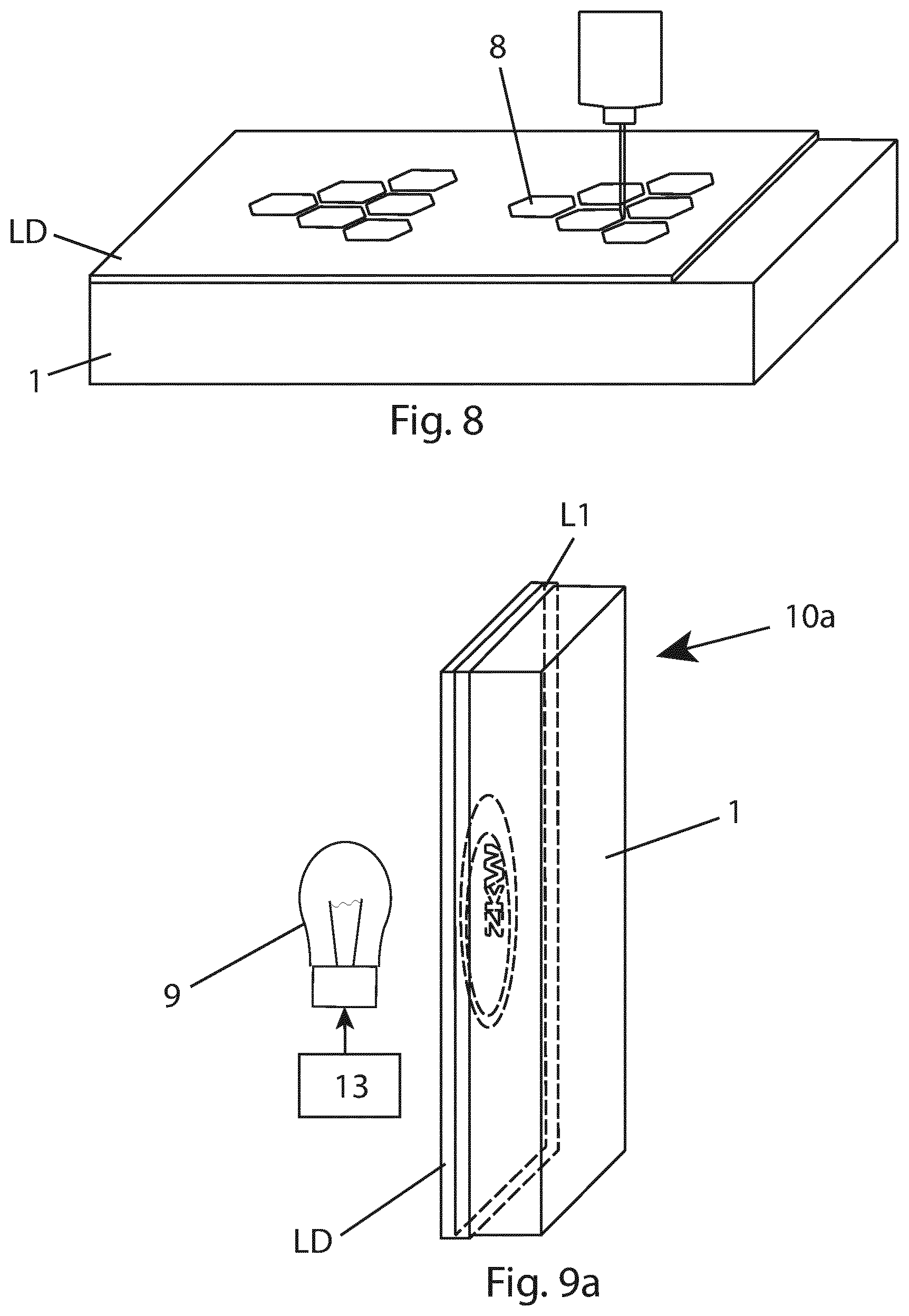 Patent US12455058 Figure 5 – Method for producing a semi-transparent motor-vehicle design element