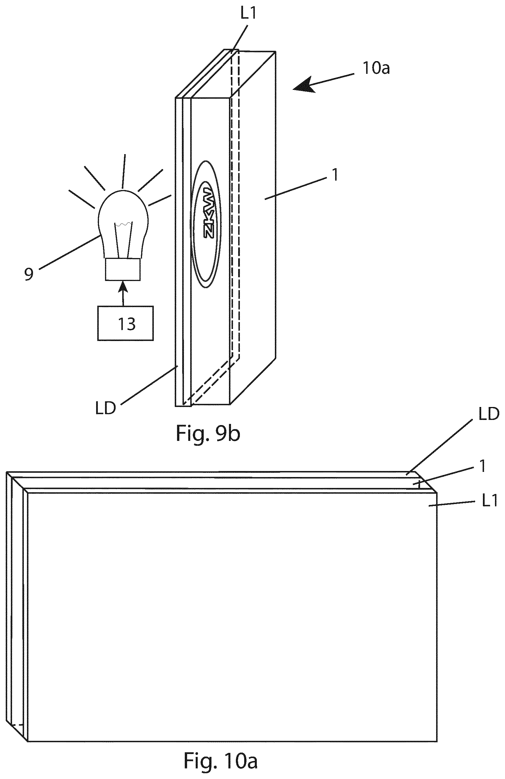 Patent US12455058 Figure 6 – Method for producing a semi-transparent motor-vehicle design element