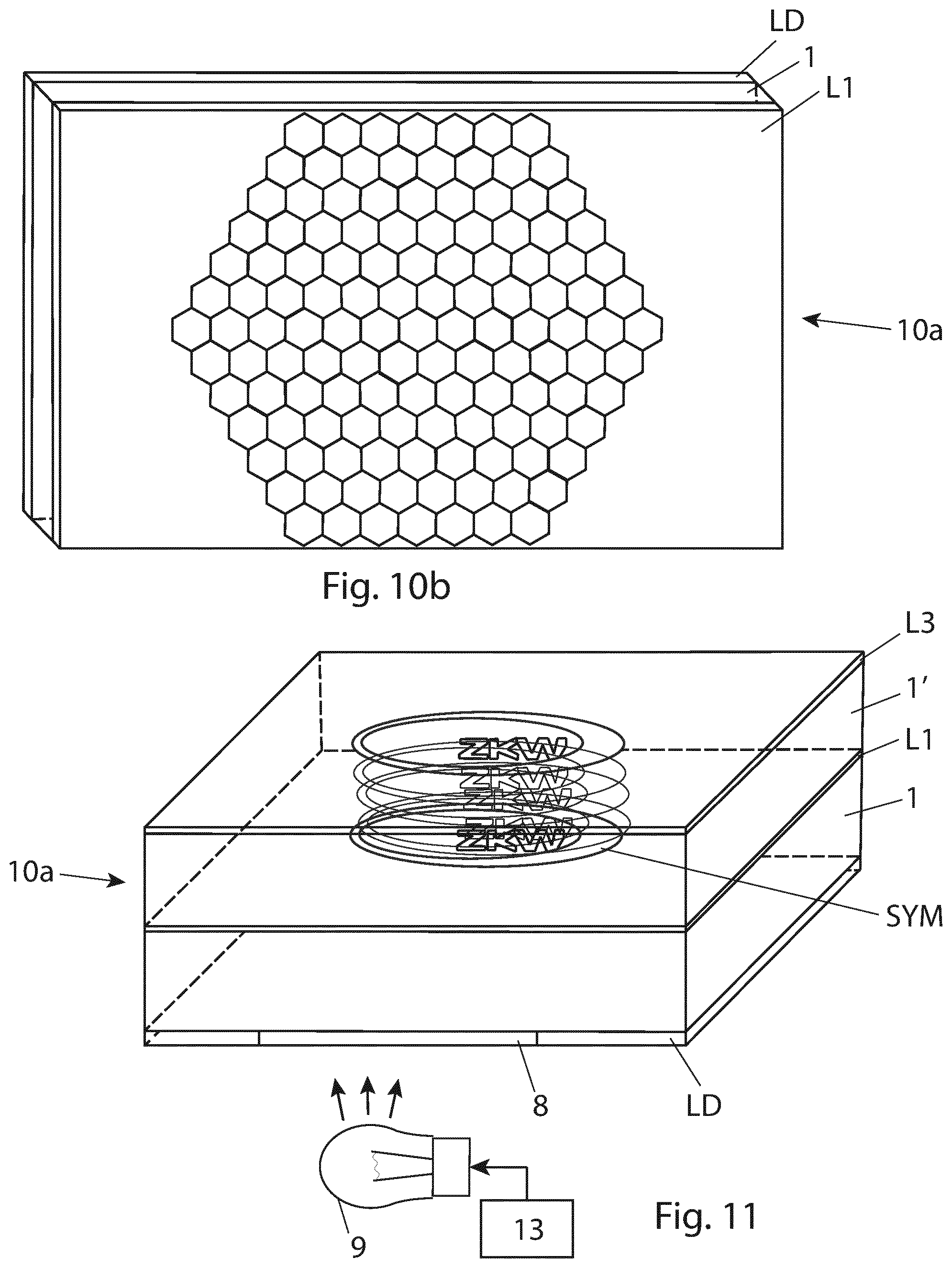 Patent US12455058 Figure 7 – Method for producing a semi-transparent motor-vehicle design element