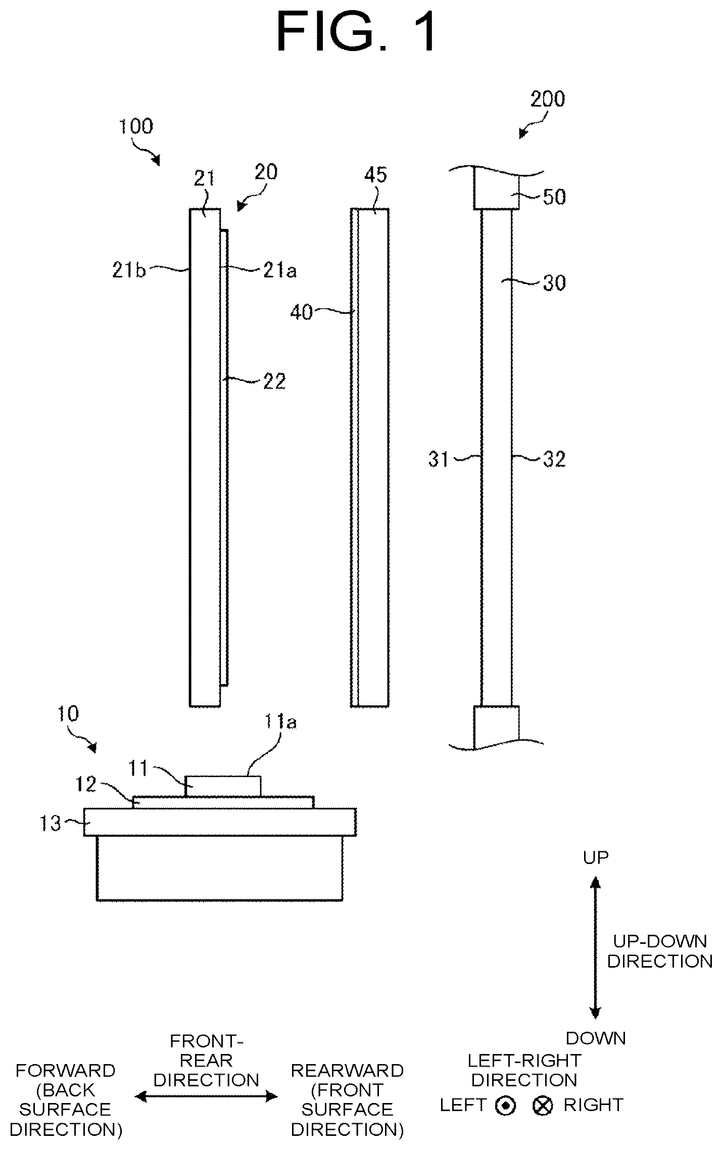 Patent US12455059 Figure 1 – Light source unit for vehicular lighting tool and vehicular lighting tool