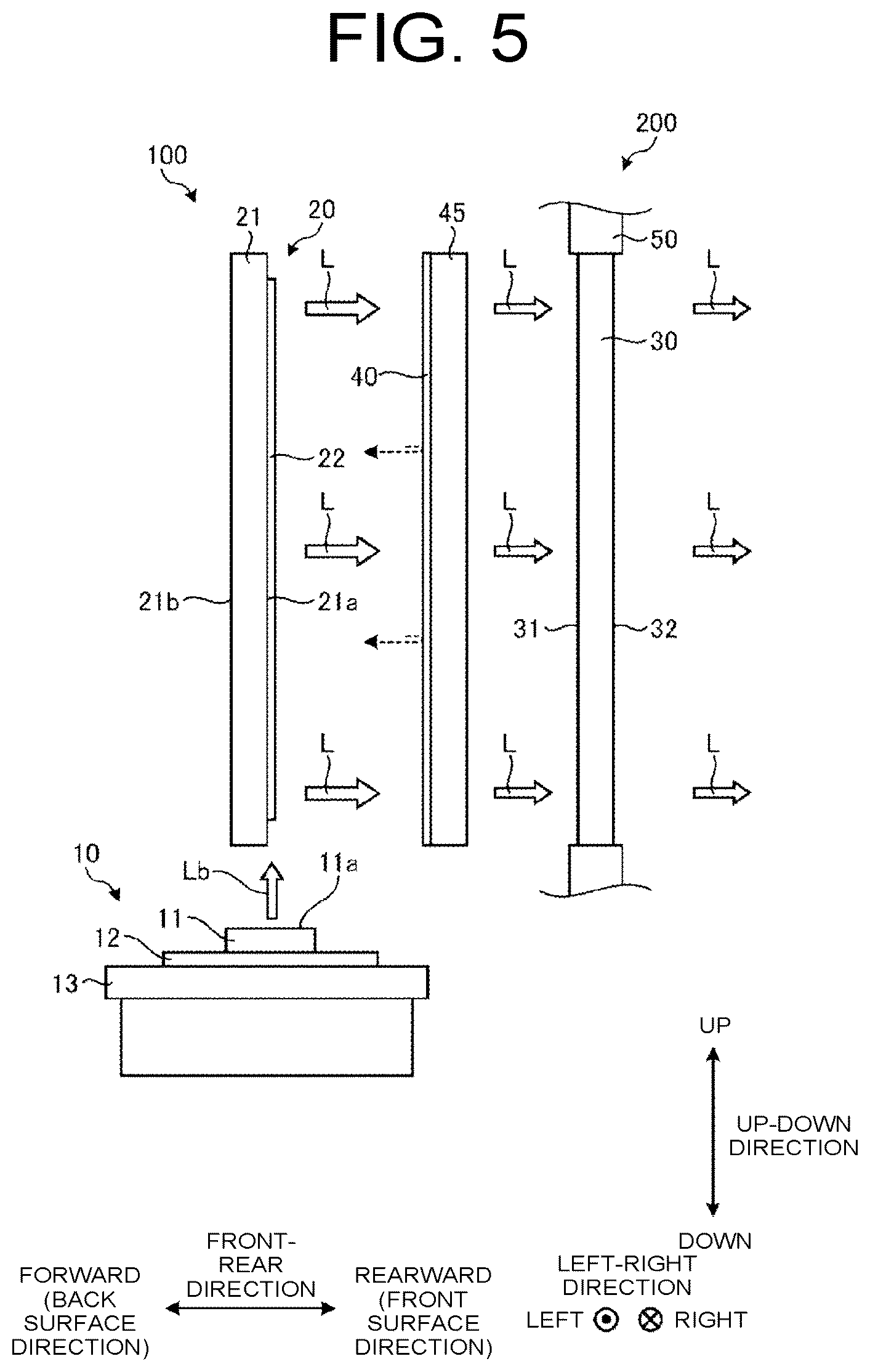 Patent US12455059 Figure 5 – Light source unit for vehicular lighting tool and vehicular lighting tool