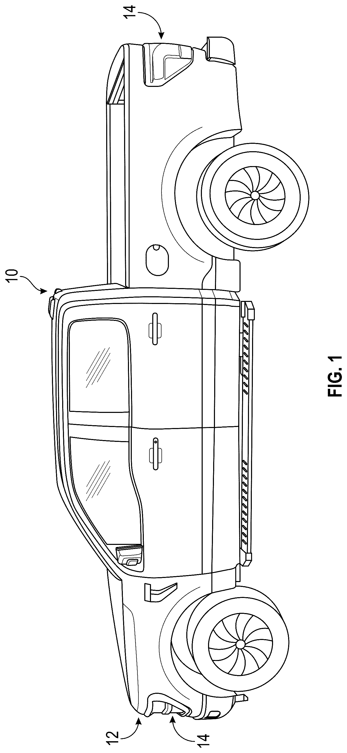 Patent US12455060 Figure 1 – Vehicle vent patches