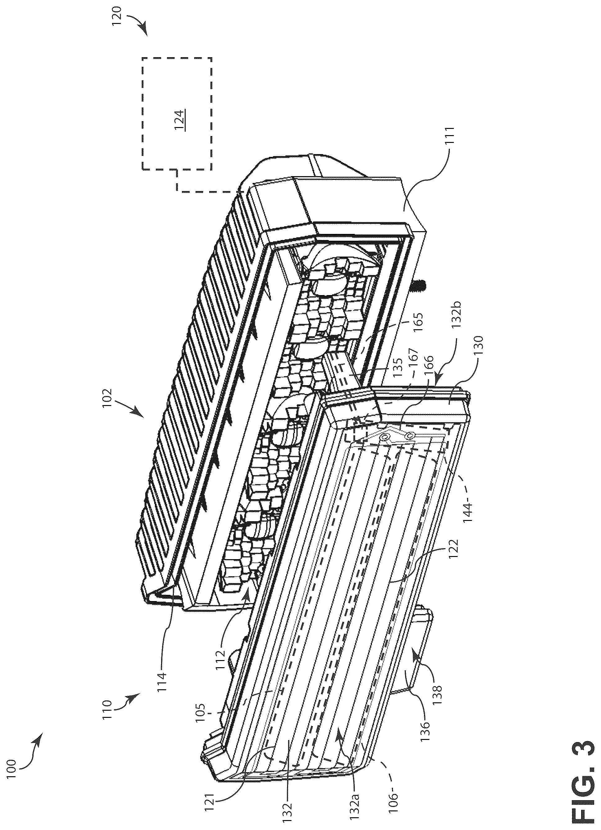 Patent US12455061 Figure 3 – Heated illumination assembly