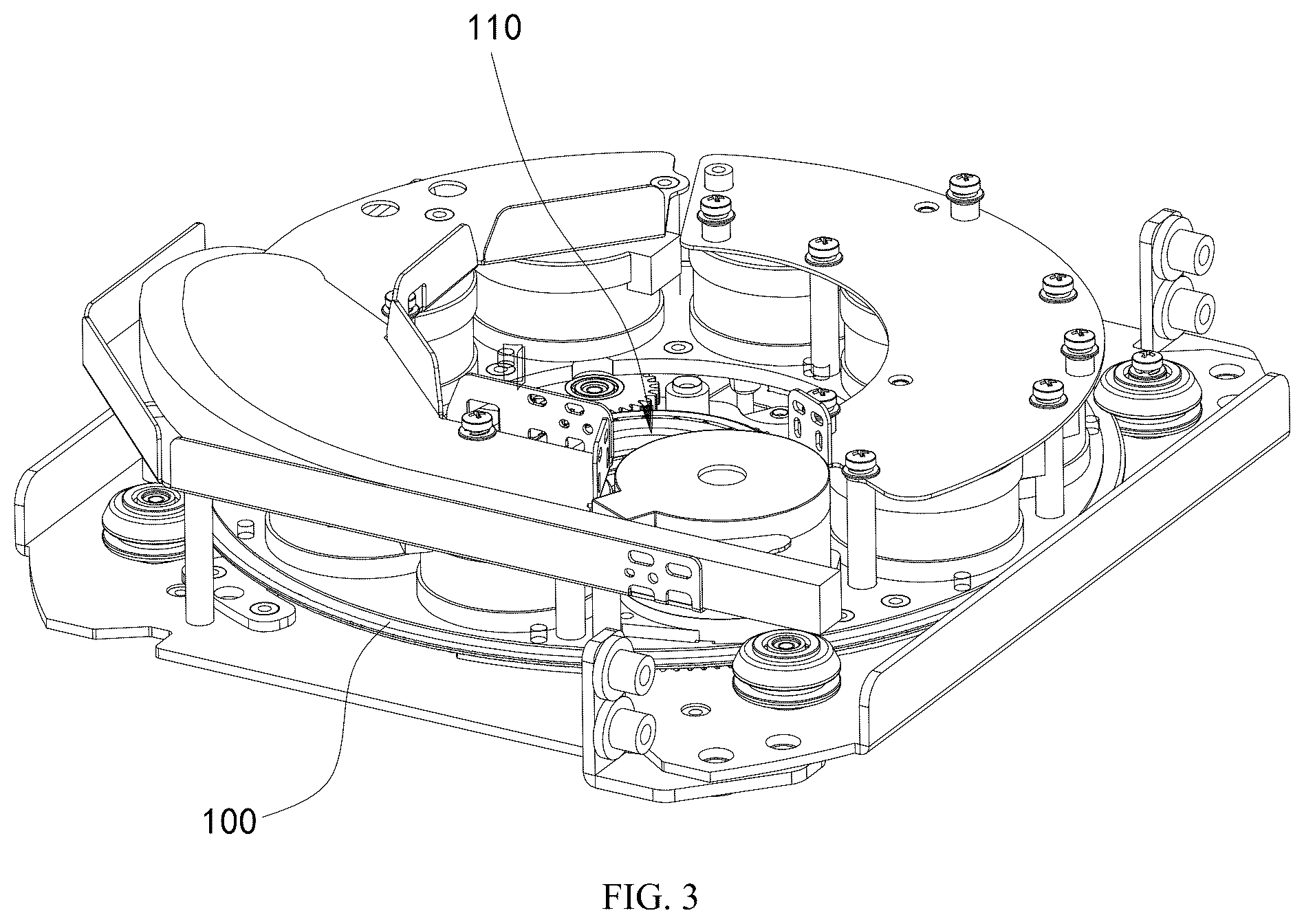 Patent US12455063 Figure 3 – Light shading element and stage light fixture having same