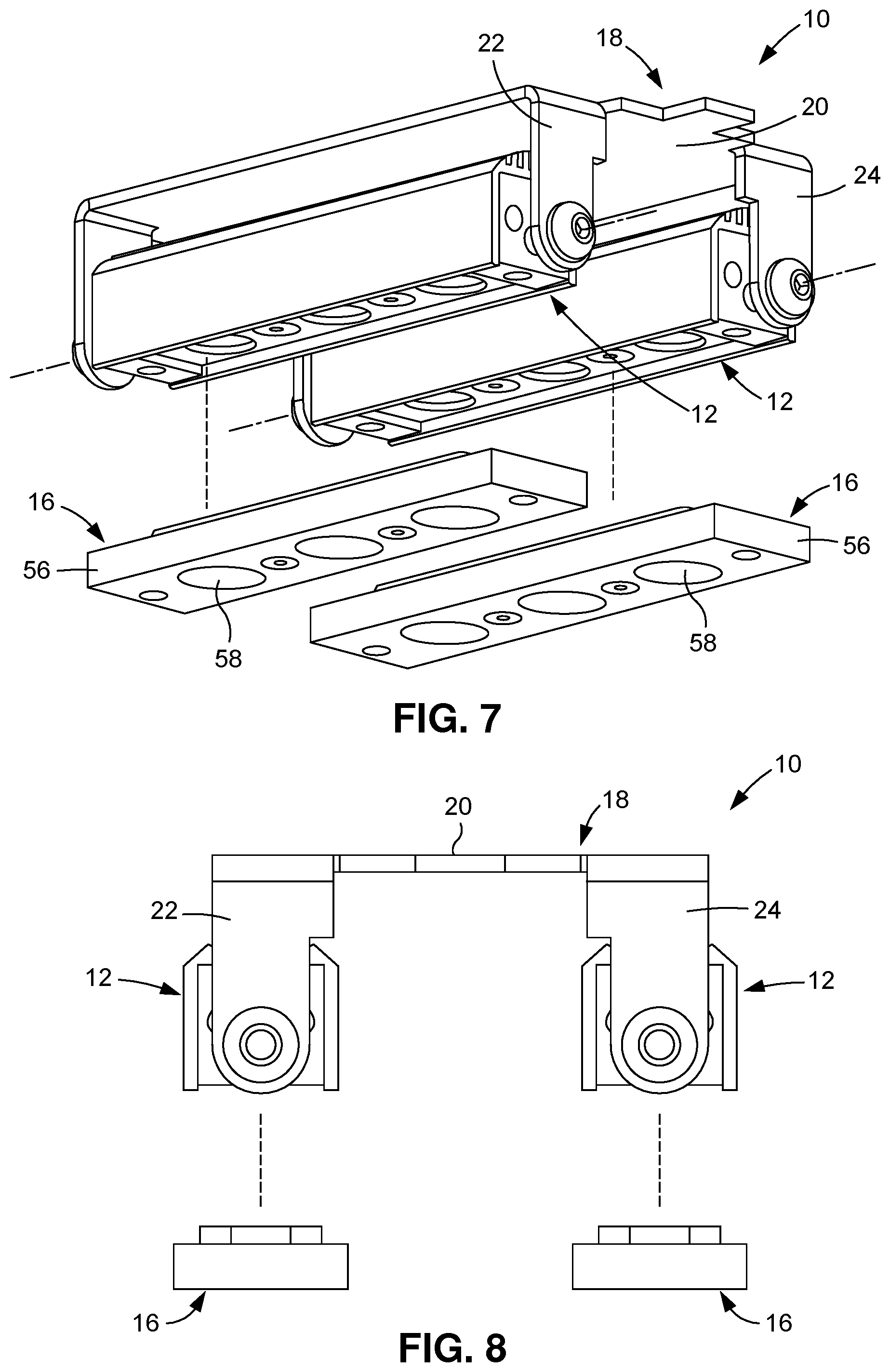 Patent US12455064 Figure 5 – Lighting device with selectively adjustable illuminated height/width ratio