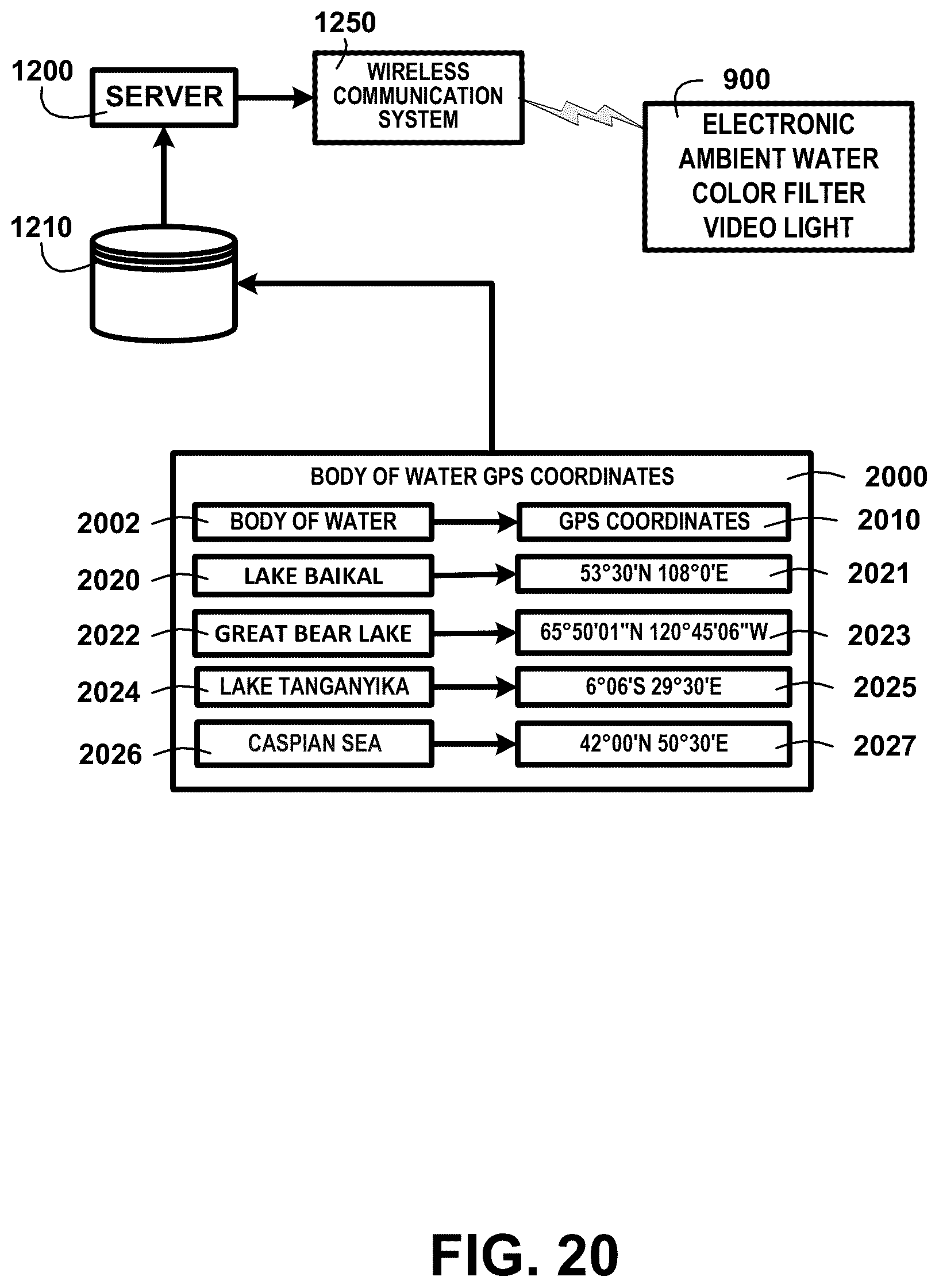 Patent US12455067 Figure 20 – Underwater video light system