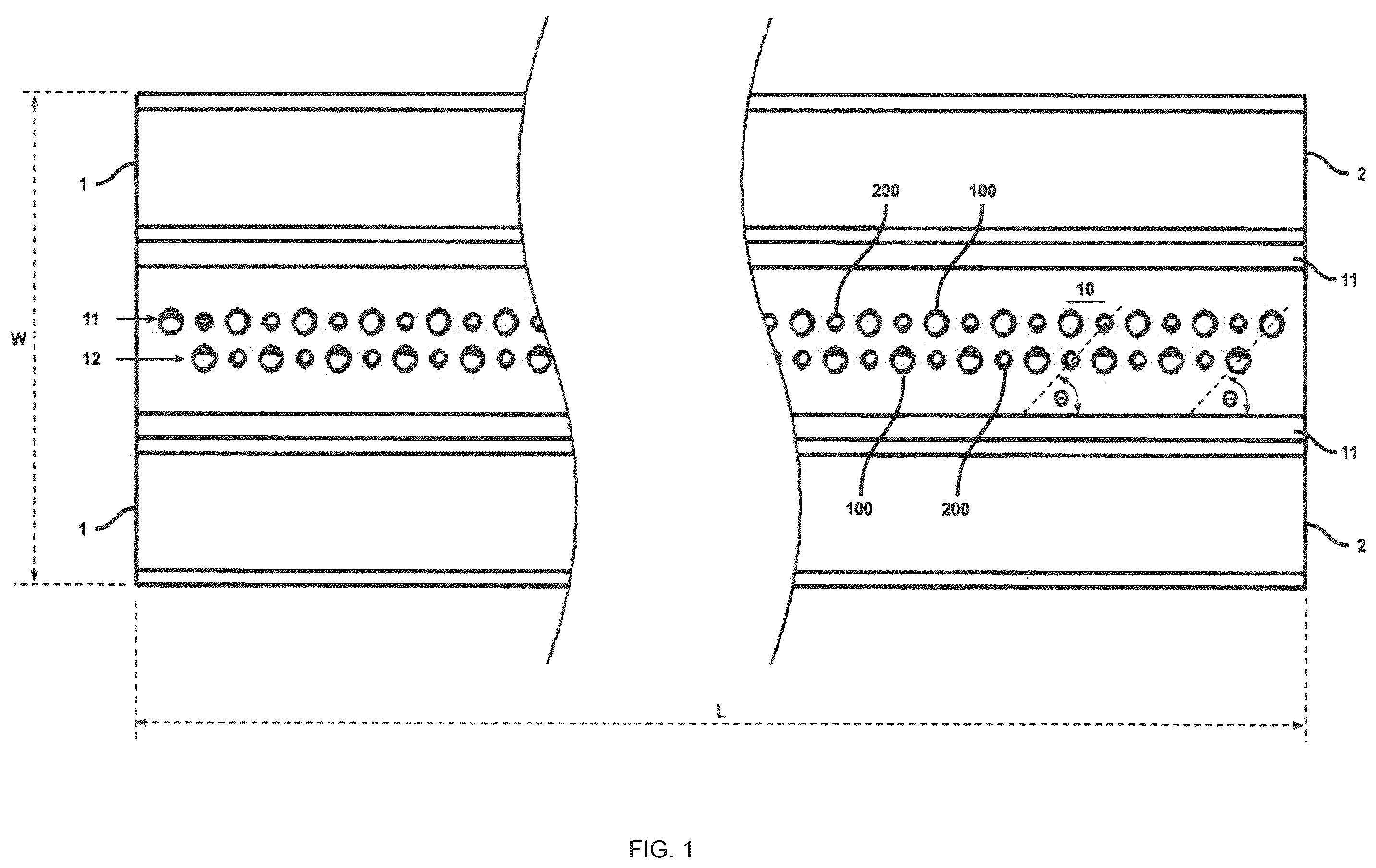 Patent US12455074 Figure 1 – Compact flame-curtain burner
