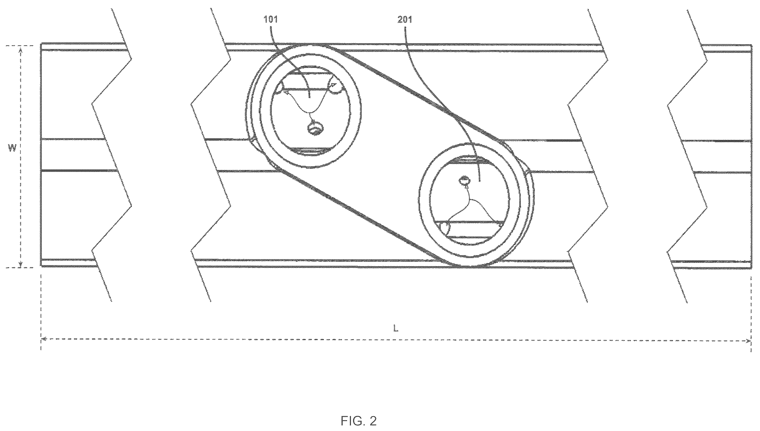 Patent US12455074 Figure 2 – Compact flame-curtain burner