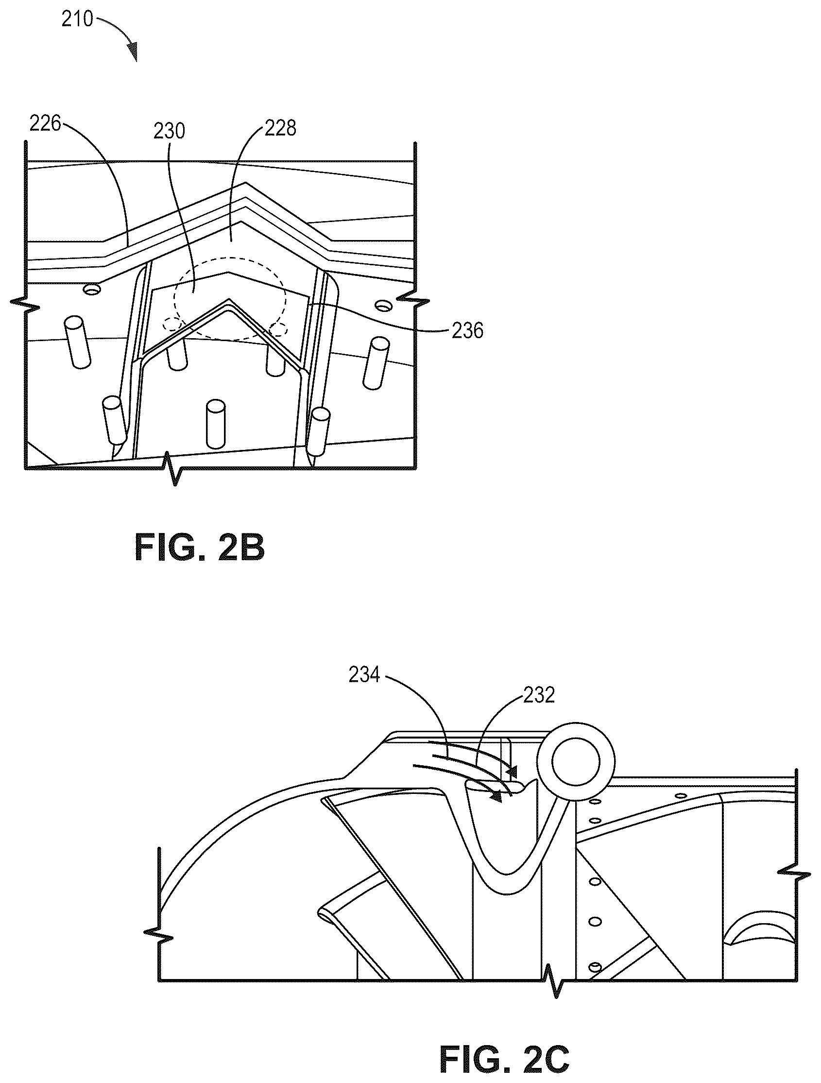 Patent US12455078 Figure 3 – Unitary case integrated flow scoops
