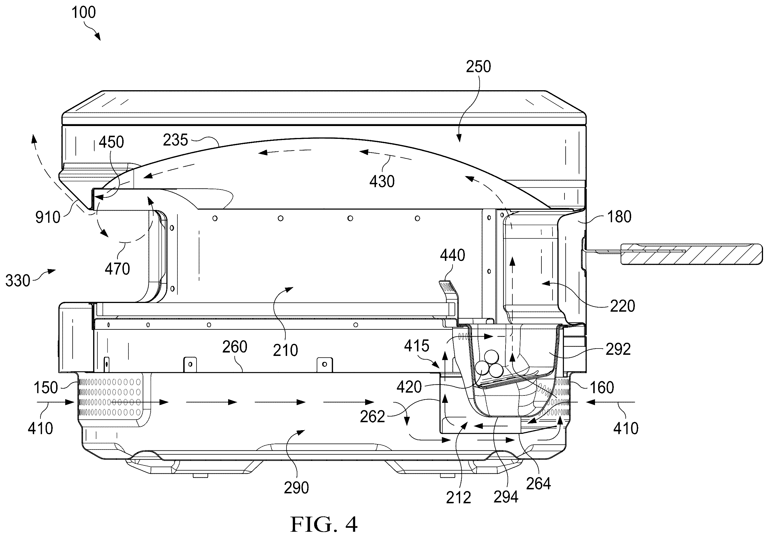Patent US12455080 Figure 5 – Combustion oven