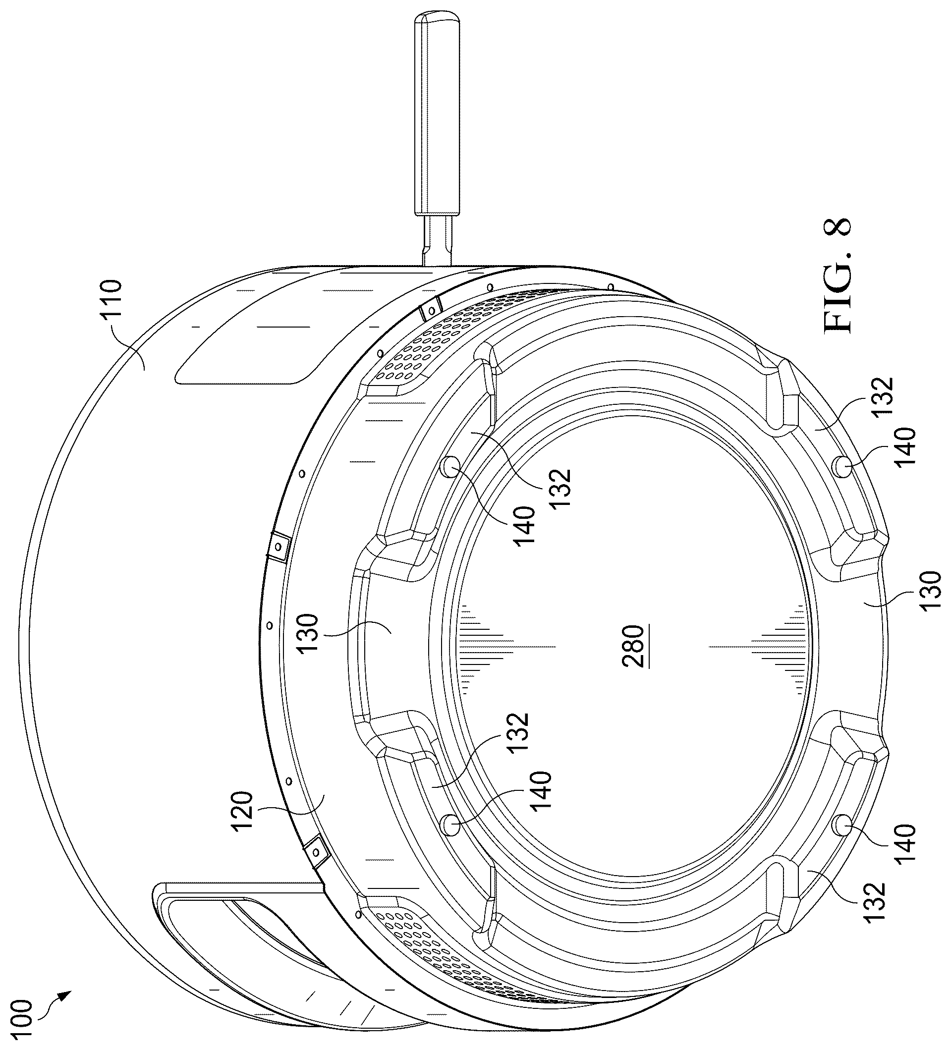 Patent US12455080 Figure 9 – Combustion oven