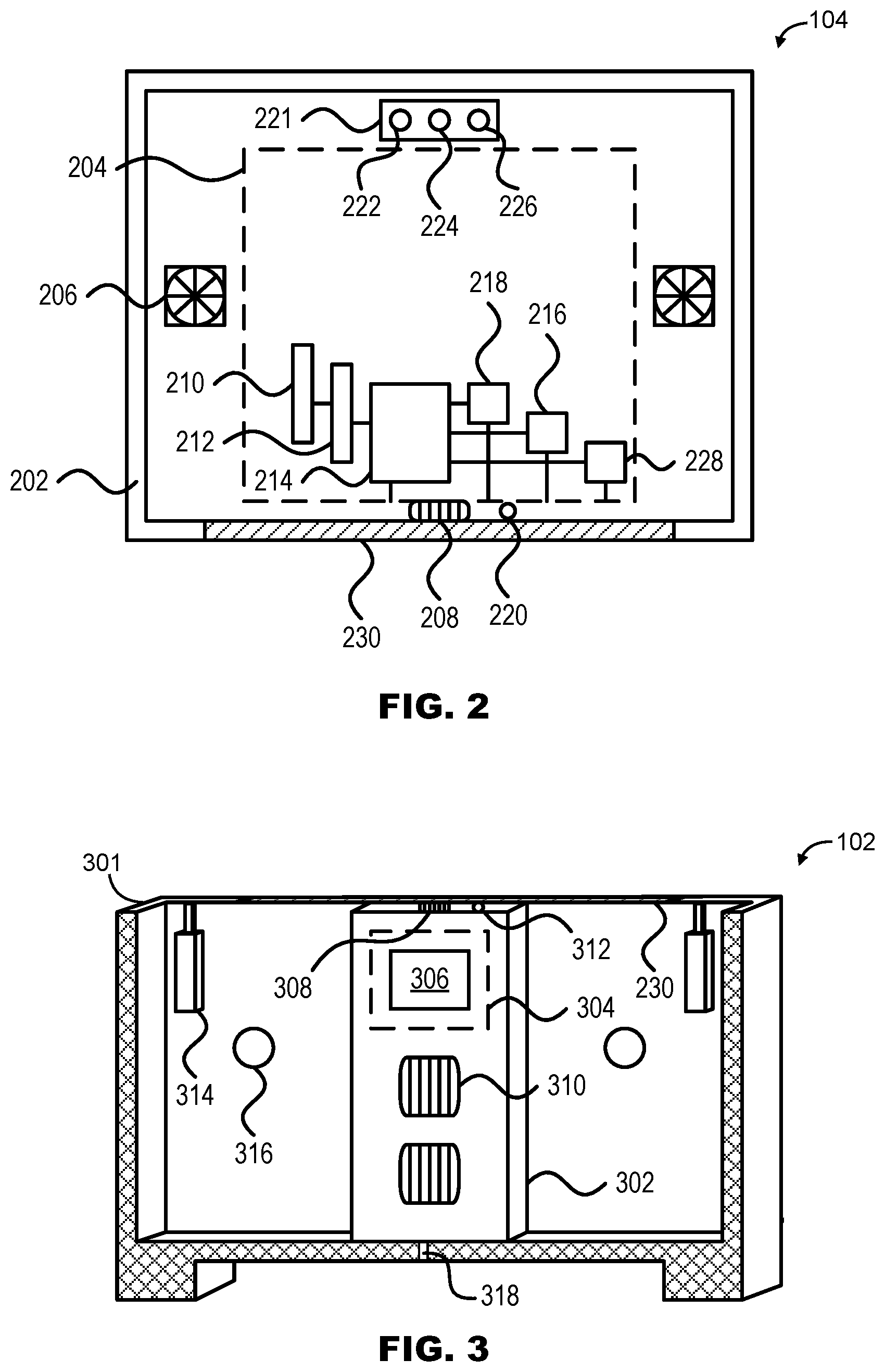 Patent US12455082 Figure 2 – Dehumidification container