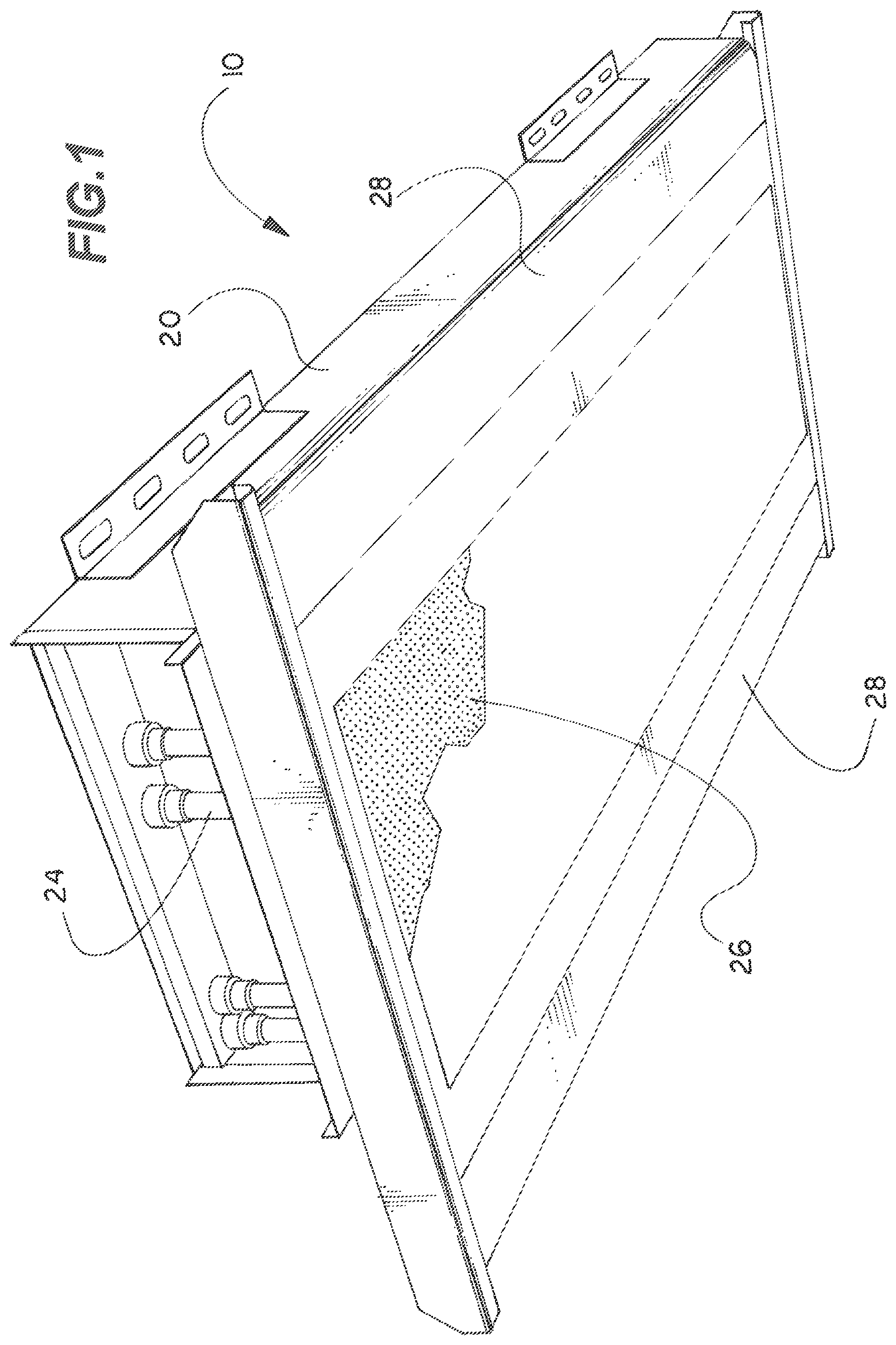 Patent US12455087 Figure 1 – Chilled beam with ion generator