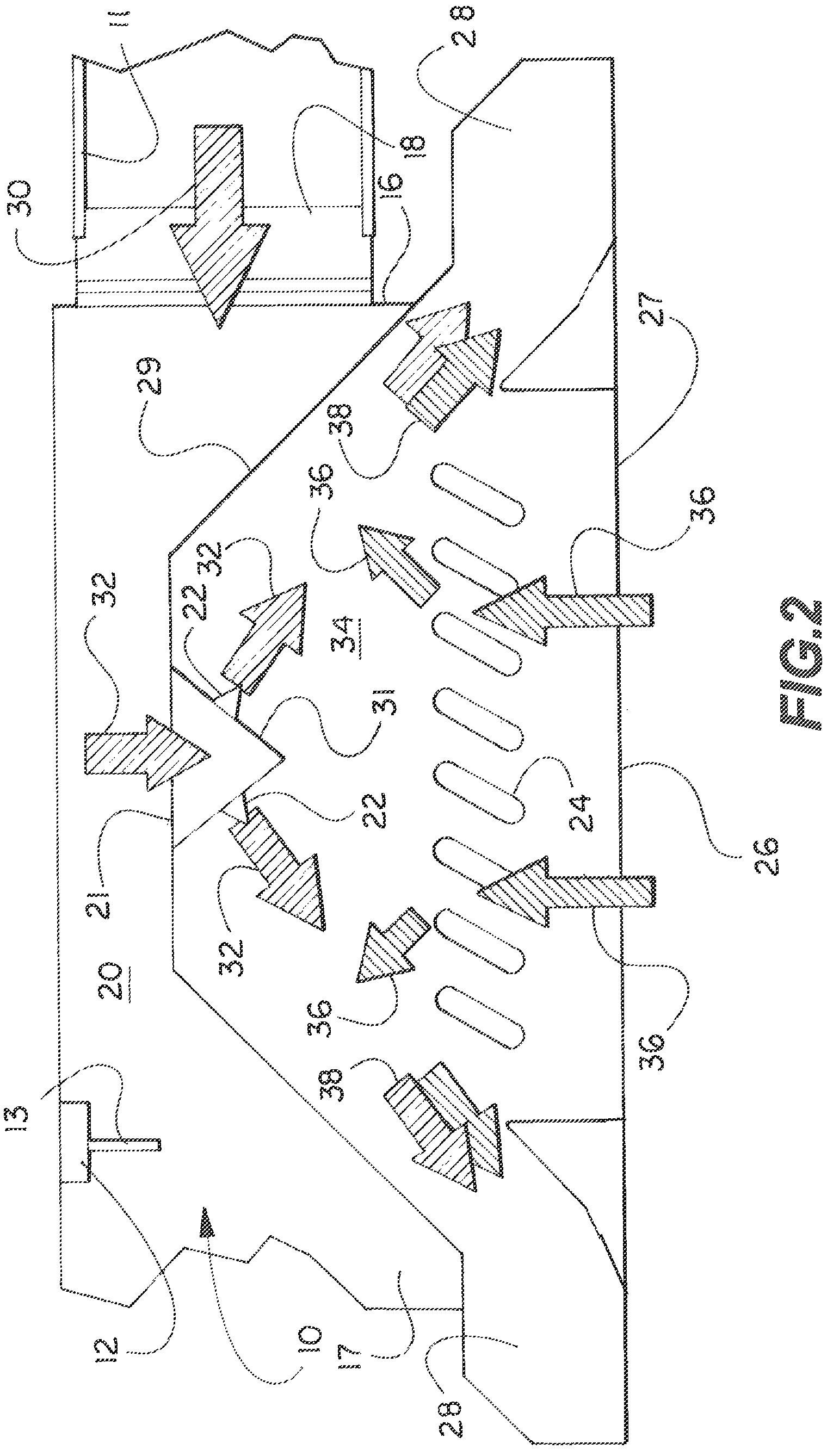 Patent US12455087 Figure 2 – Chilled beam with ion generator