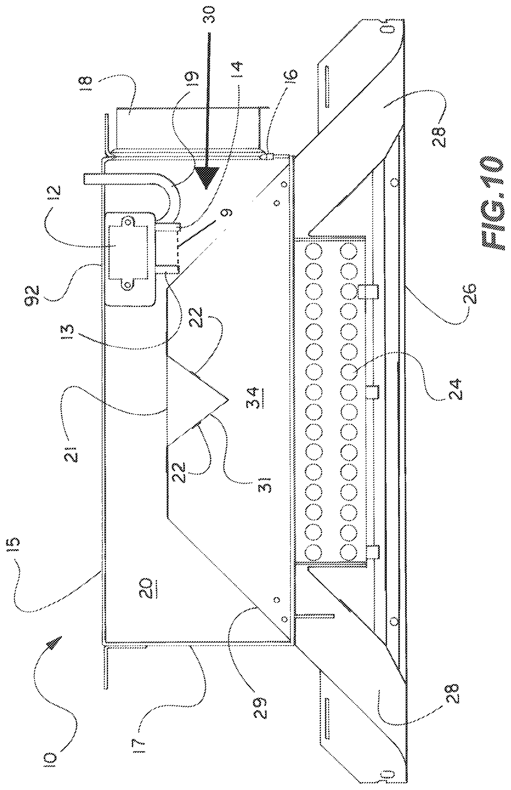 Patent US12455087 Figure 10 – Chilled beam with ion generator