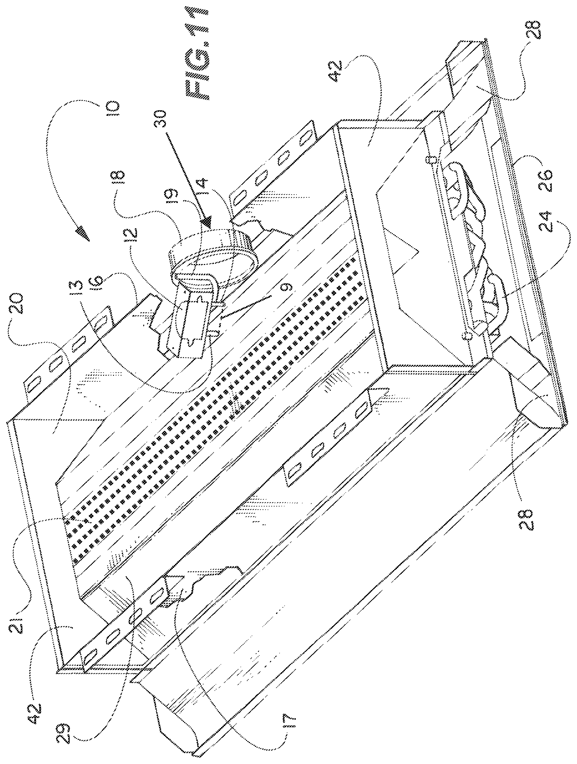 Patent US12455087 Figure 11 – Chilled beam with ion generator