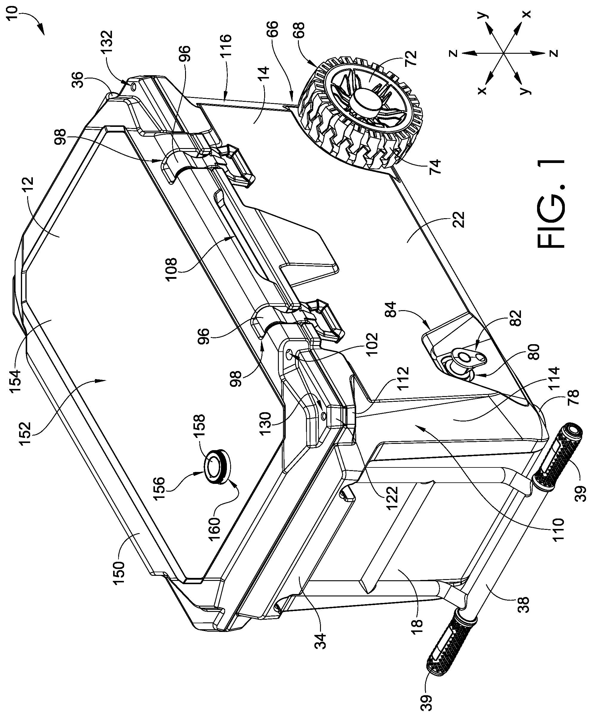 Patent US12455106 Figure 1 – Multi-function cooler