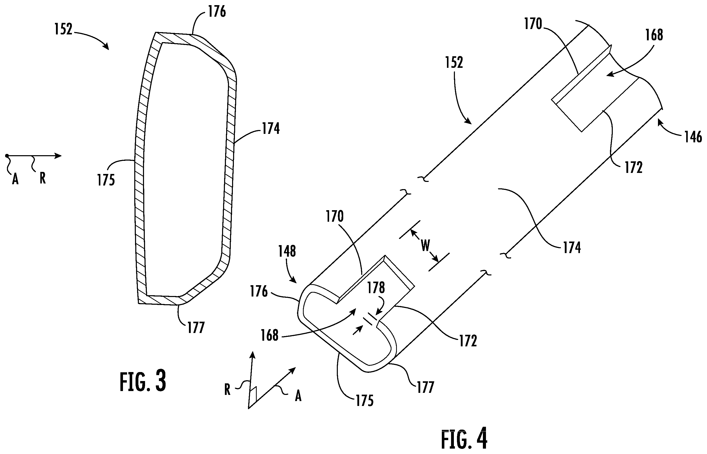 Patent US12455111 Figure 3 – Handle assembly with backup retention features