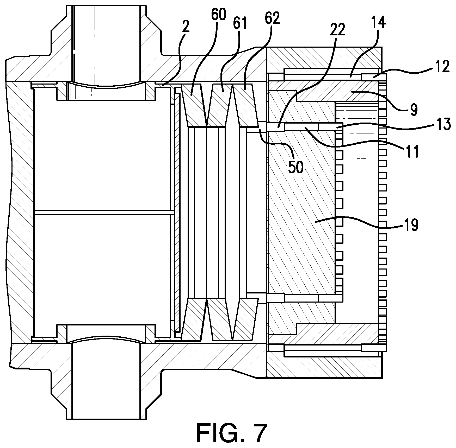 Patent US12455123 Figure 7 – Heat exchanger closure assemblies and methods of using and installing the same