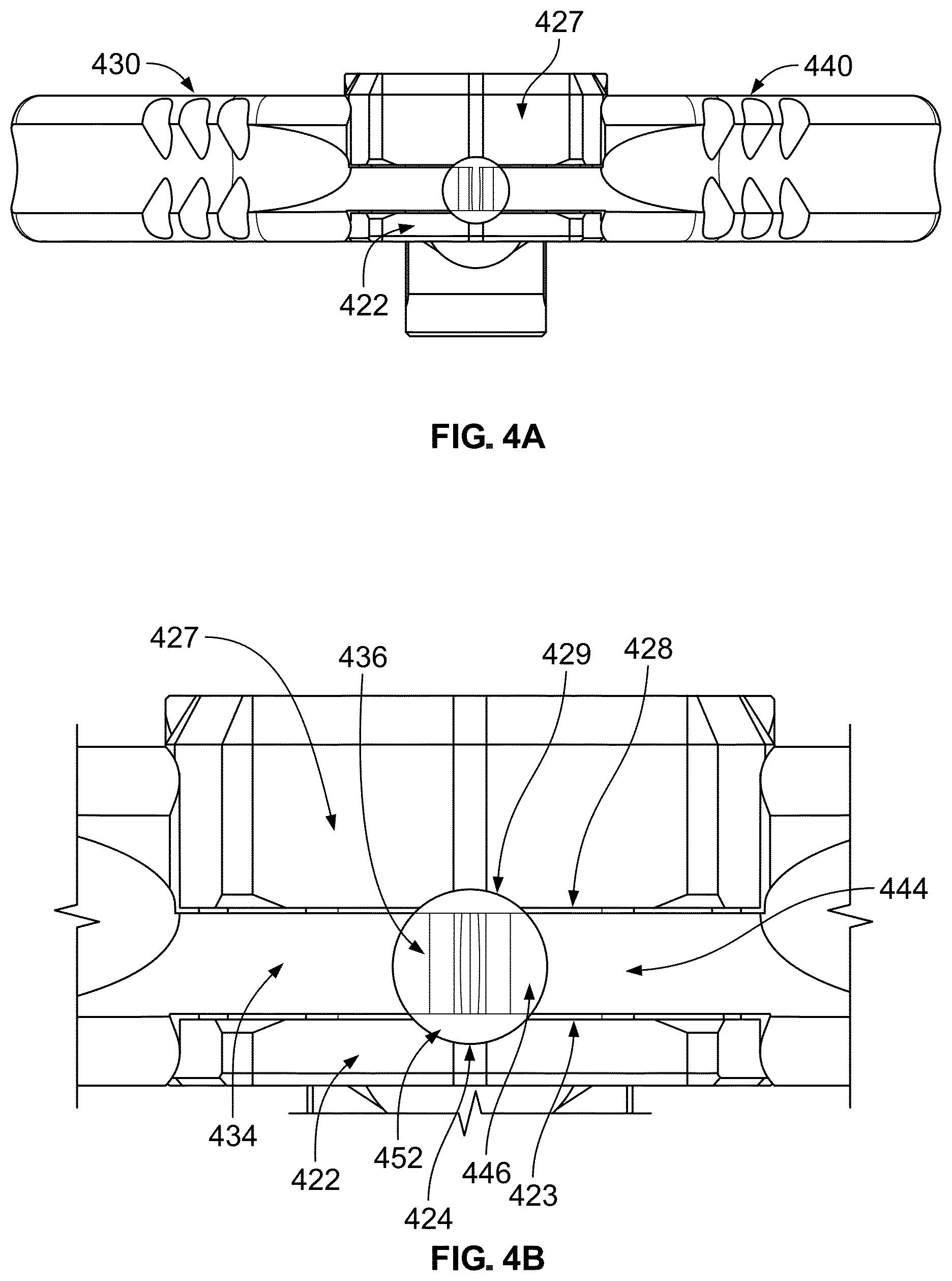 Patent US12455127 Figure 4 – Ambidextrous charging handle