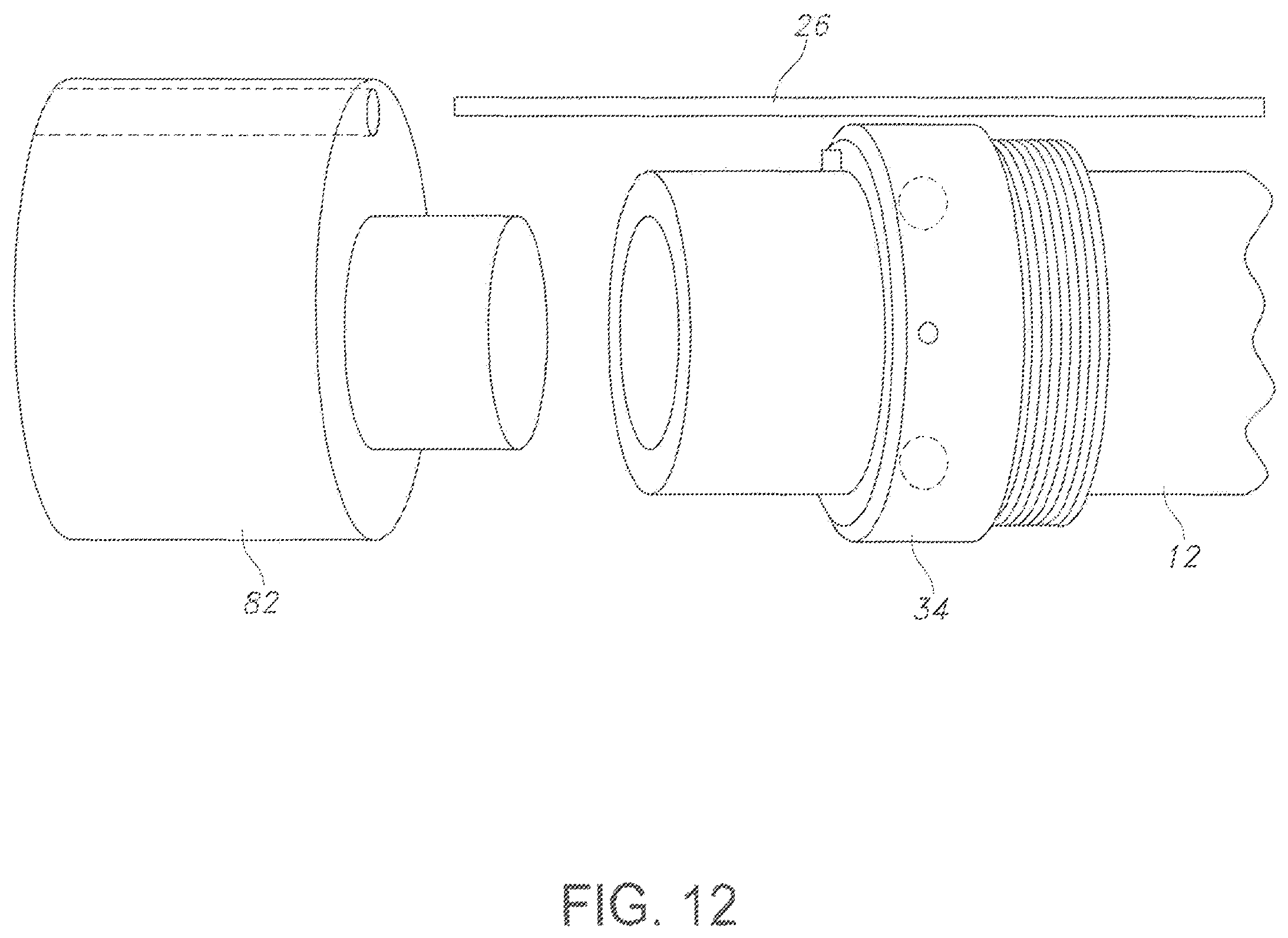 Patent US12455135 Figure 14 – Quick take-down firearm