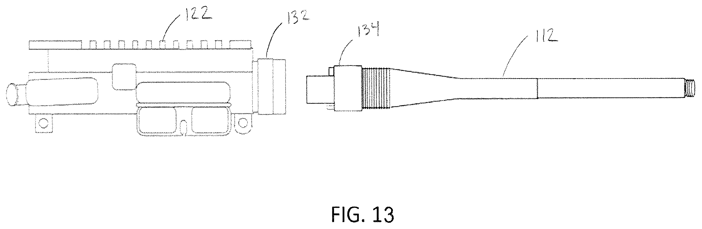 Patent US12455135 Figure 15 – Quick take-down firearm