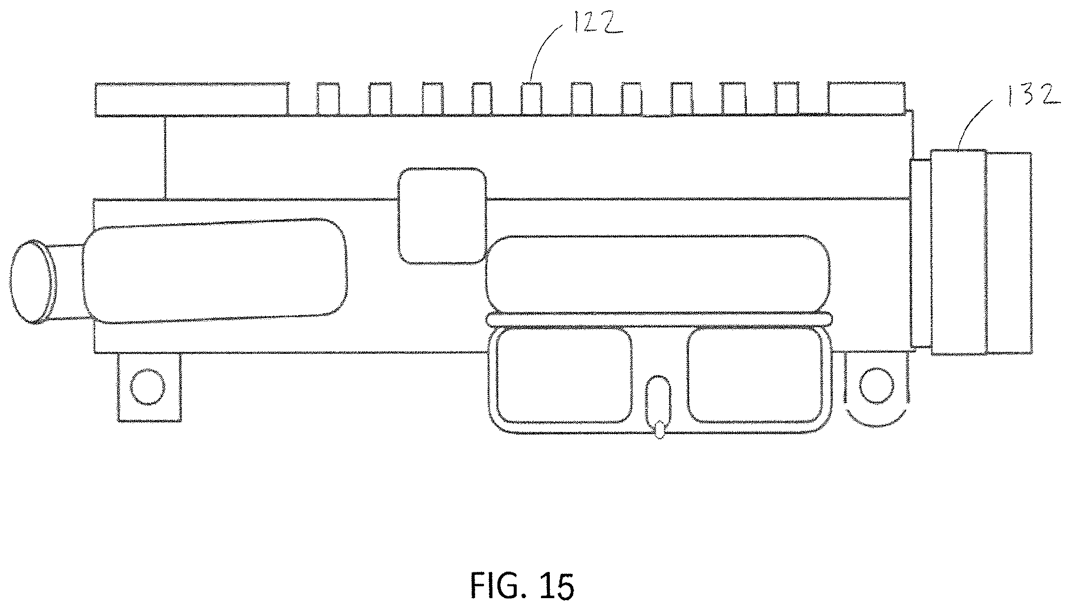 Patent US12455135 Figure 17 – Quick take-down firearm
