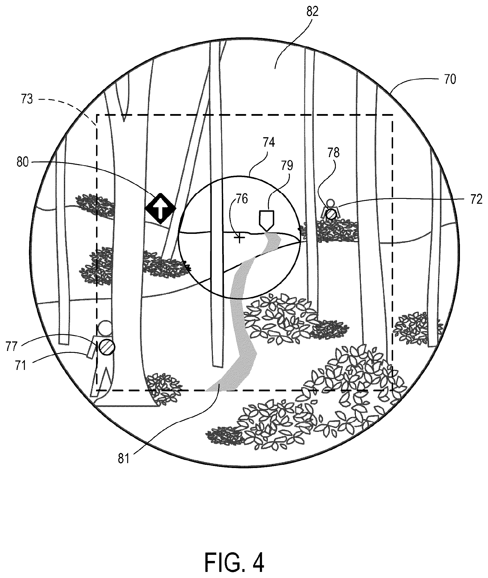 Patent US12455140 Figure 4 – System and method for video image registration and/or providing supplemental data in a heads up display