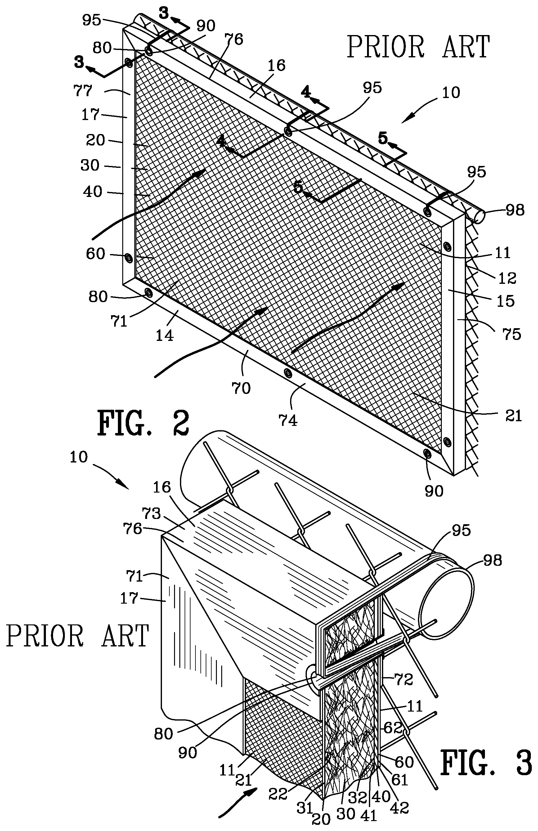 Patent US12455145 Figure 2 – Ballistic sound reducing panel