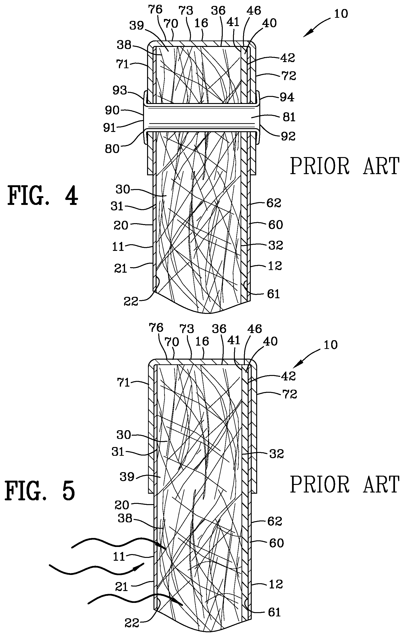 Patent US12455145 Figure 3 – Ballistic sound reducing panel