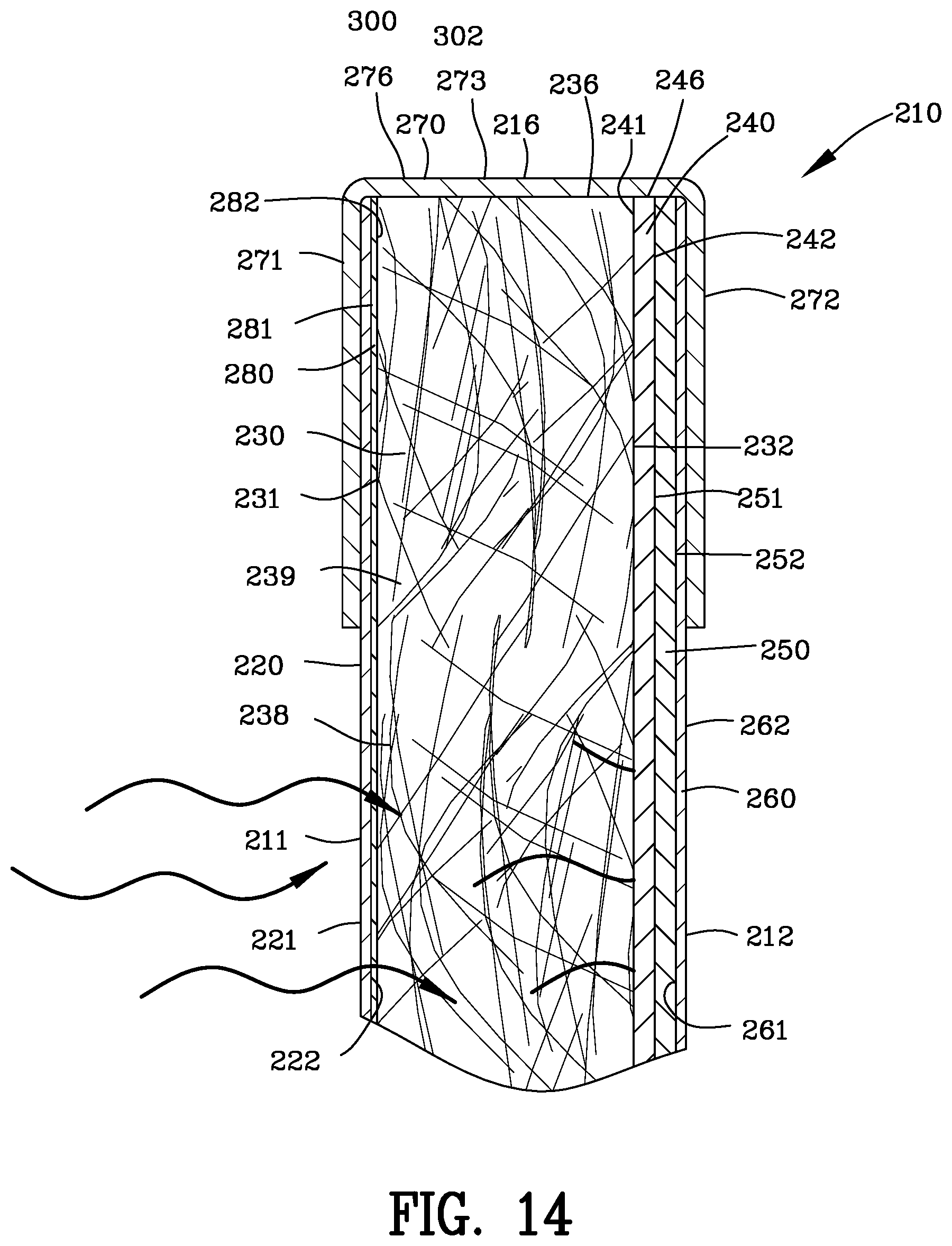 Patent US12455145 Figure 10 – Ballistic sound reducing panel