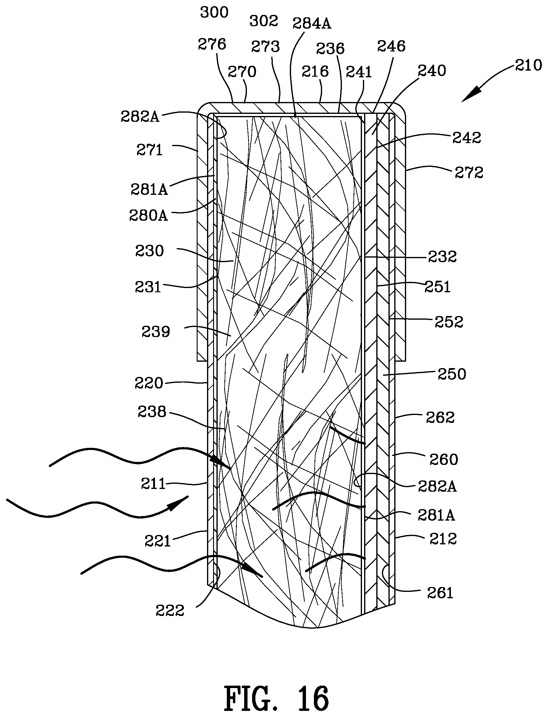 Patent US12455145 Figure 12 – Ballistic sound reducing panel