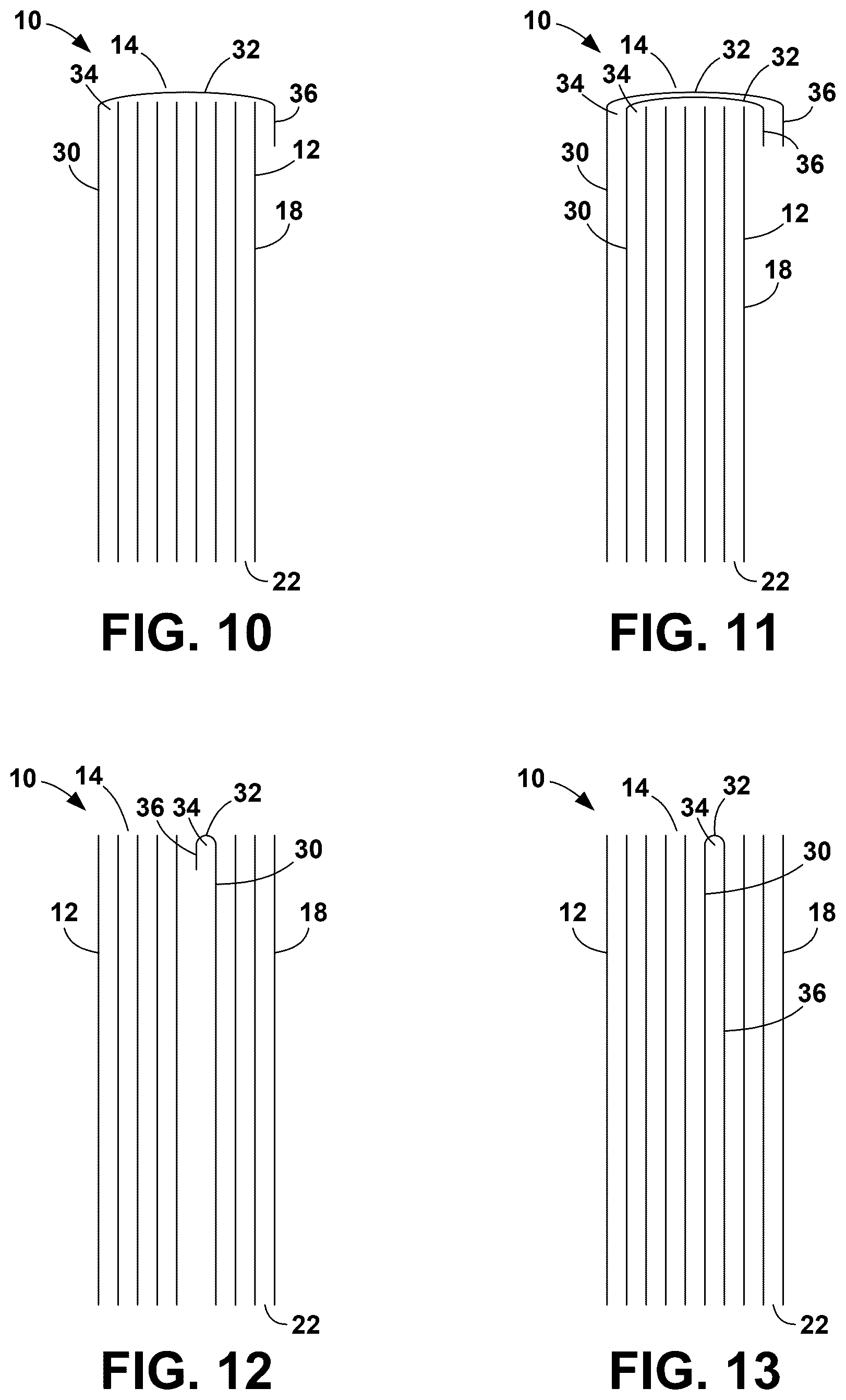 Patent US12455146 Figure 5 – Neck protecting soft body armor panel