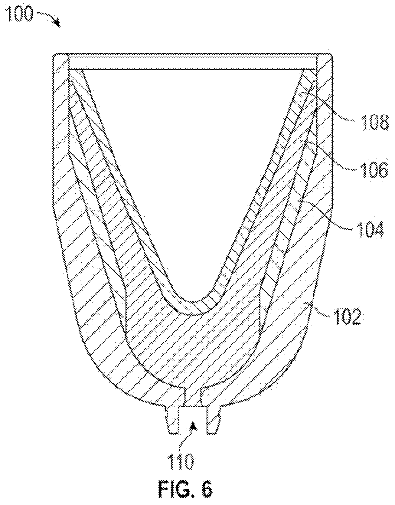 Patent US12455149 Figure 6 – Shaped charge with reactive material