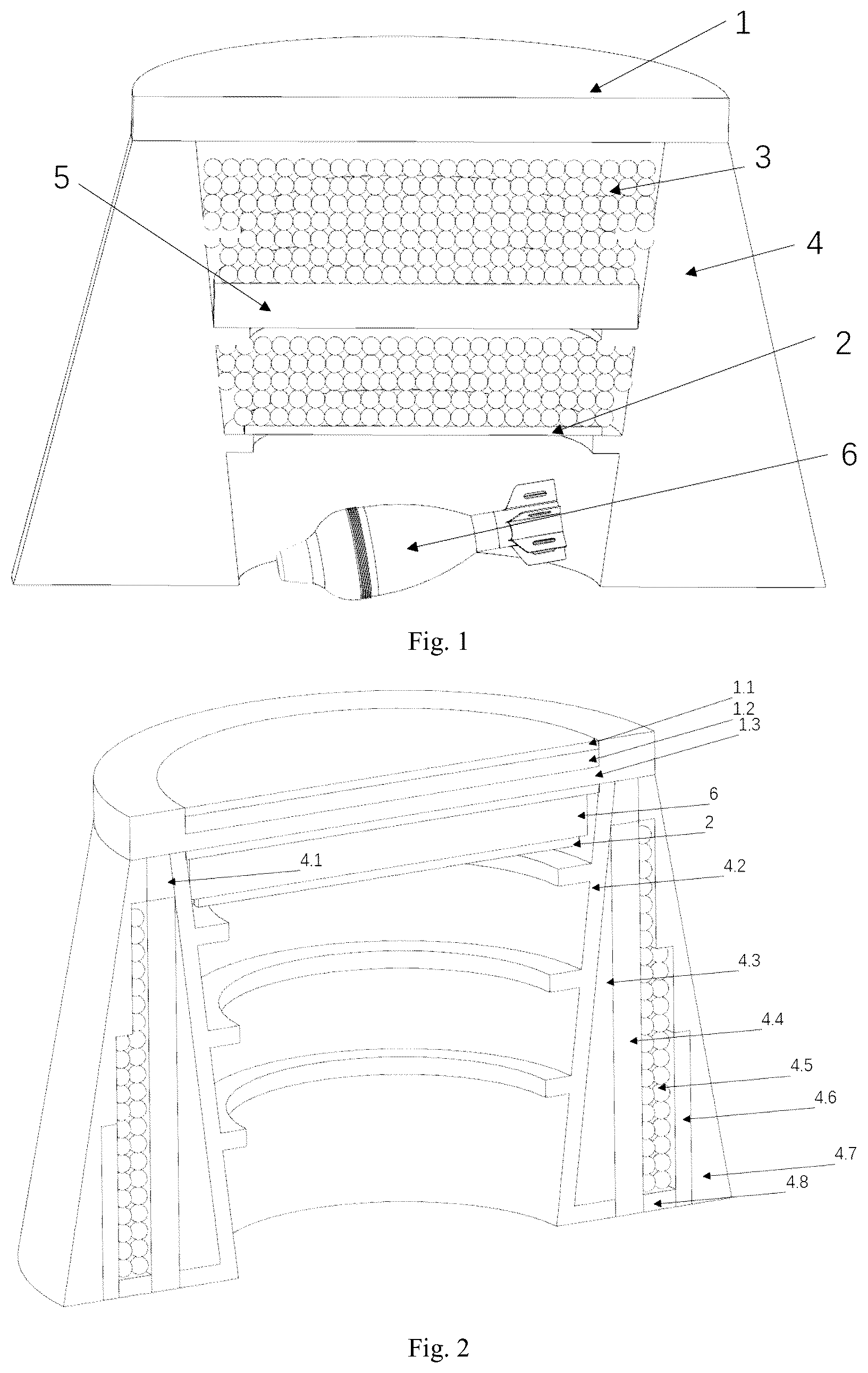 Patent US12455152 Figure 1 – Intrinsic-safety explosive disposal and protection device and using method therefor