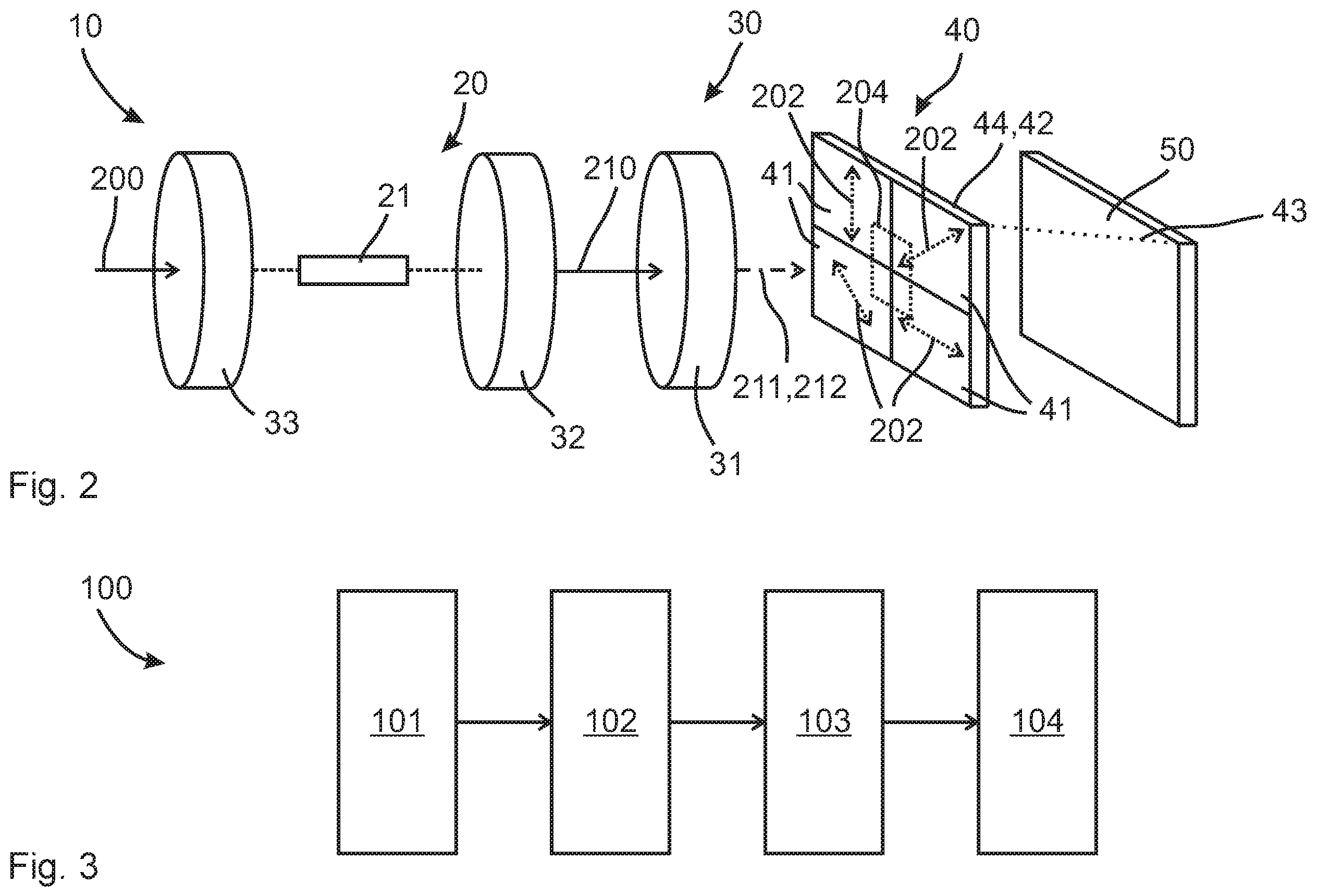 Patent US12455161 Figure 2 – Measurement device for measuring light, measurement system and measurement method for detecting light parameters