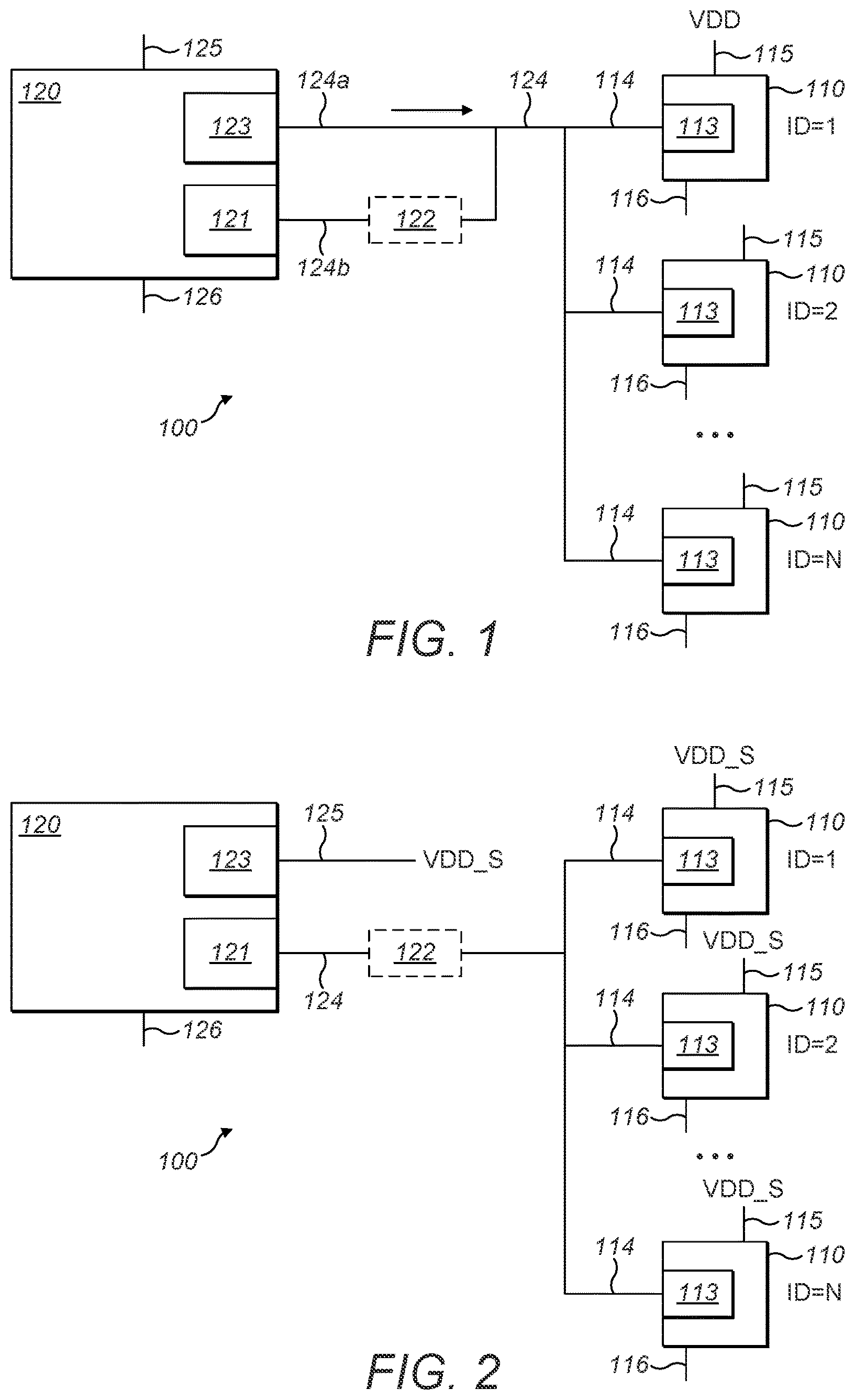 Patent US12455174 Figure 1 – Sensor with analog output and sensor system