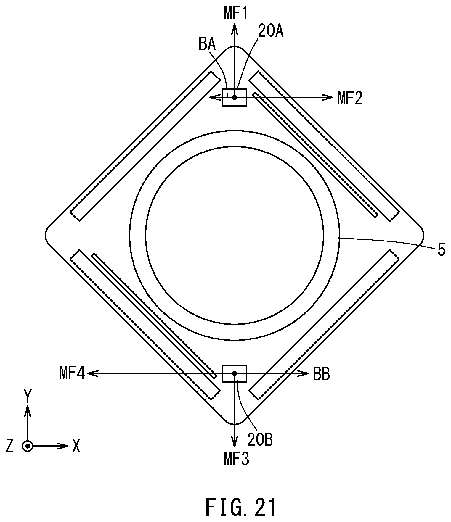 Patent US12455177 Figure 12 – Position detection device