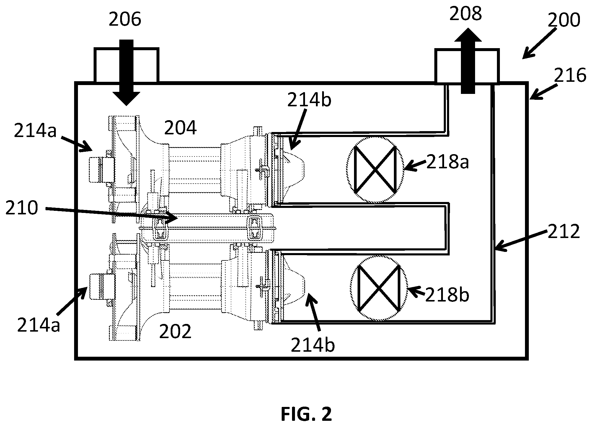 Patent US12455180 Figure 2 – System and method for switched measuring of flow tubes of a flow meter