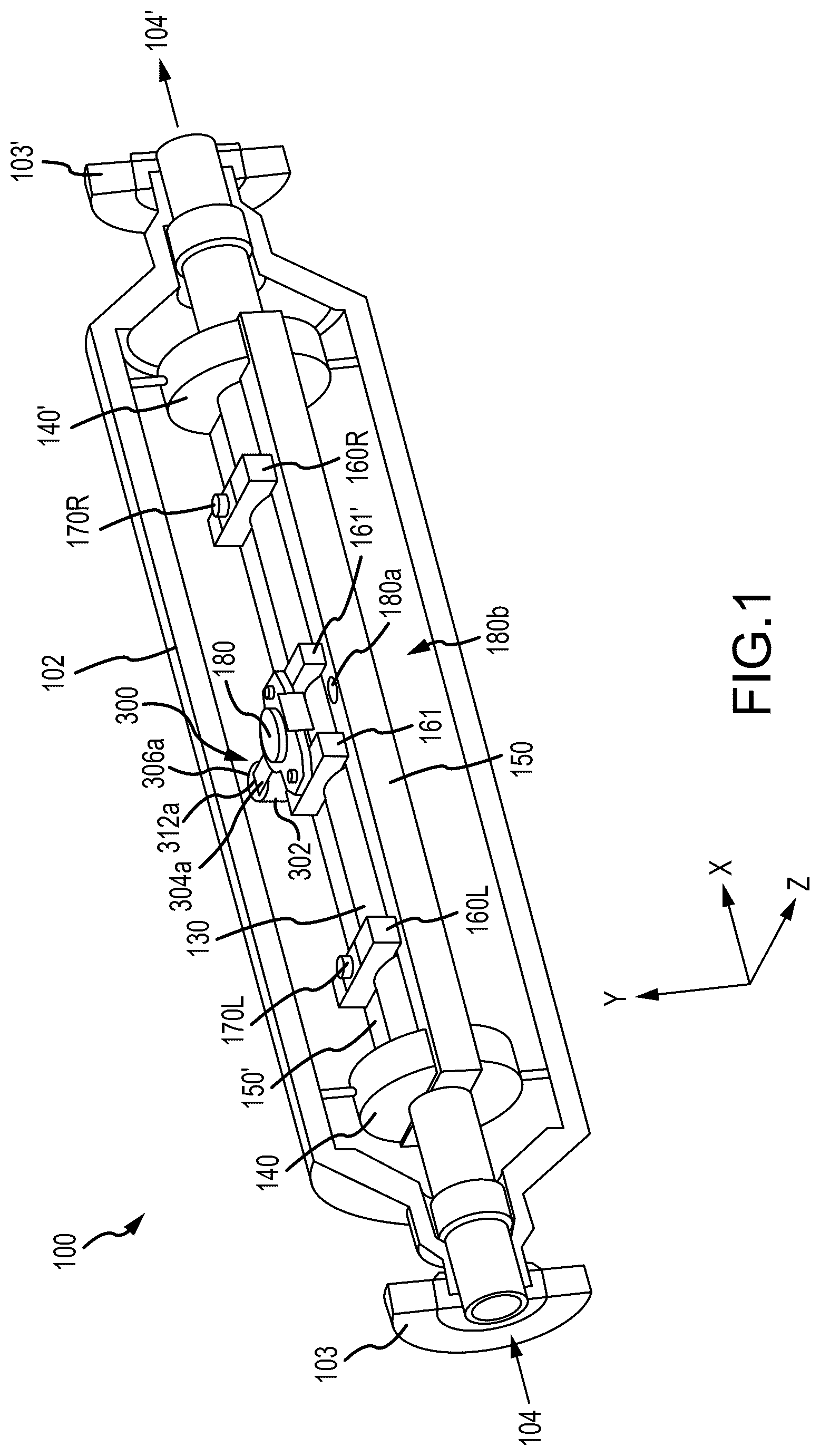 Patent US12455182 Figure 1 – Mode splitting resonator for coriolis flowmeter balance bar