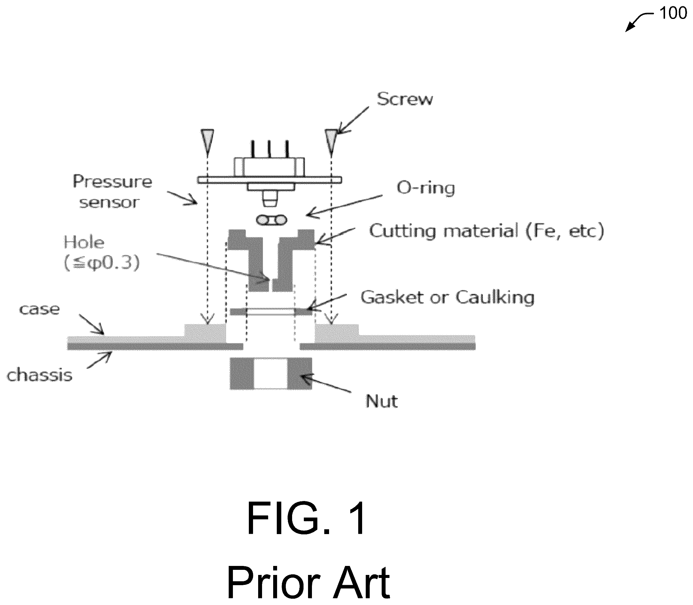 Patent US12455183 Figure 1 – Cost effective pressure sensors for gas meters