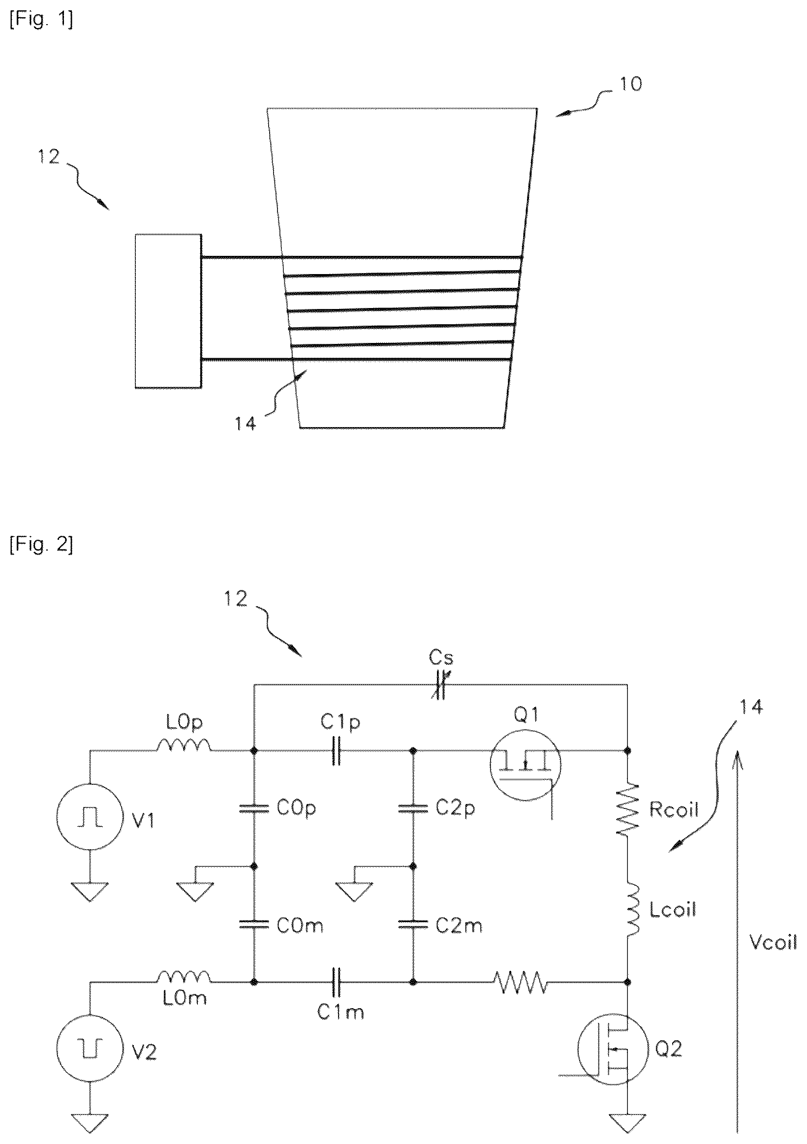 Patent US12455184 Figure 1 – Method for detecting the presence of a liquid in a container by means of a near-field communication circuit