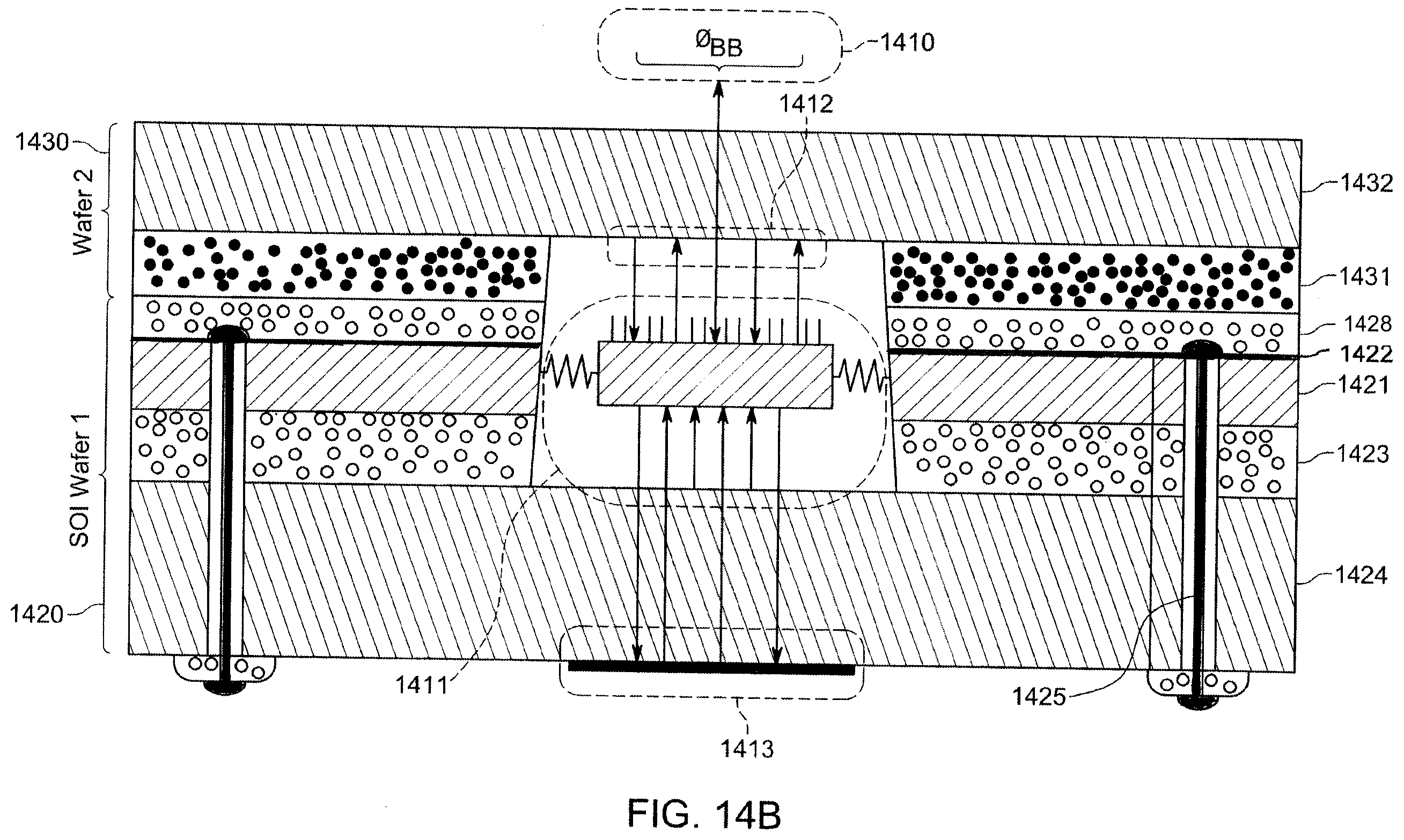 Patent US12455190 Figure 14 – Spectrophotometer comprising phononic MEMS structure for sensing absorptive fluid